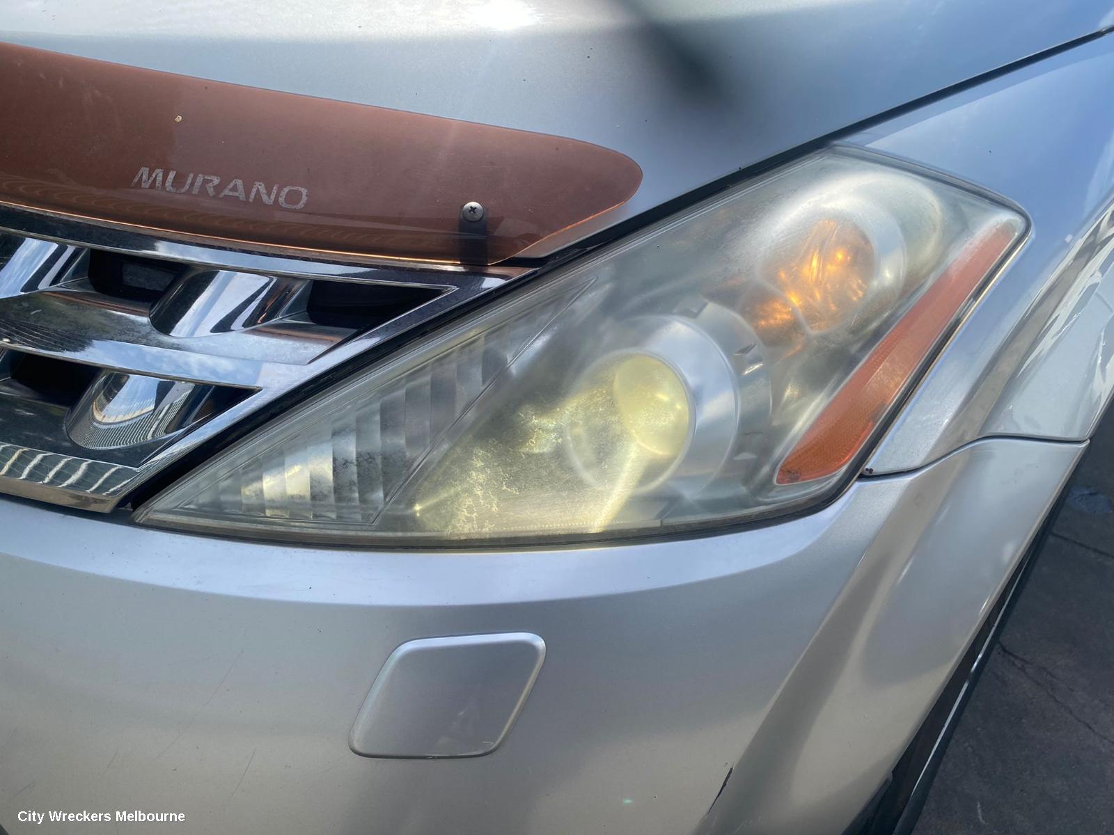 NISSAN MURANO LEFT HEADLAMP, Z50, 05/2002 - 12/2008