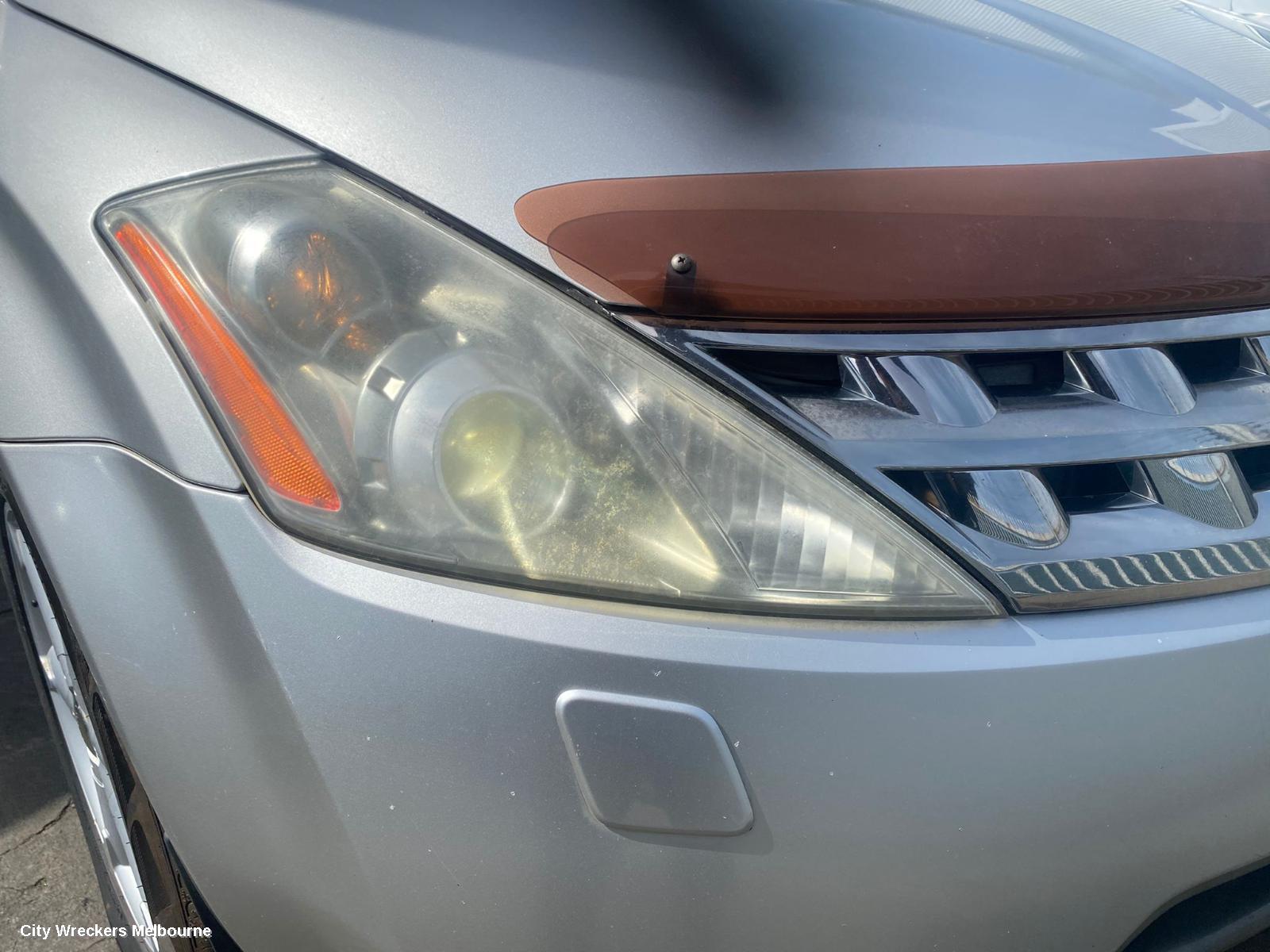 NISSAN MURANO LEFT HEADLAMP, Z50, 05/2002 - 12/2008