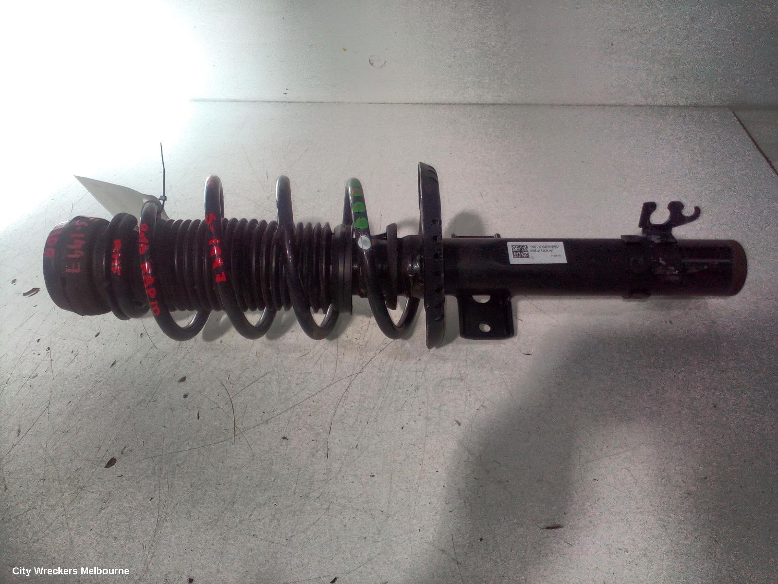 SKODA RAPID RIGHT FRONT STRUT, NH, 05/2014 - 12/2020
