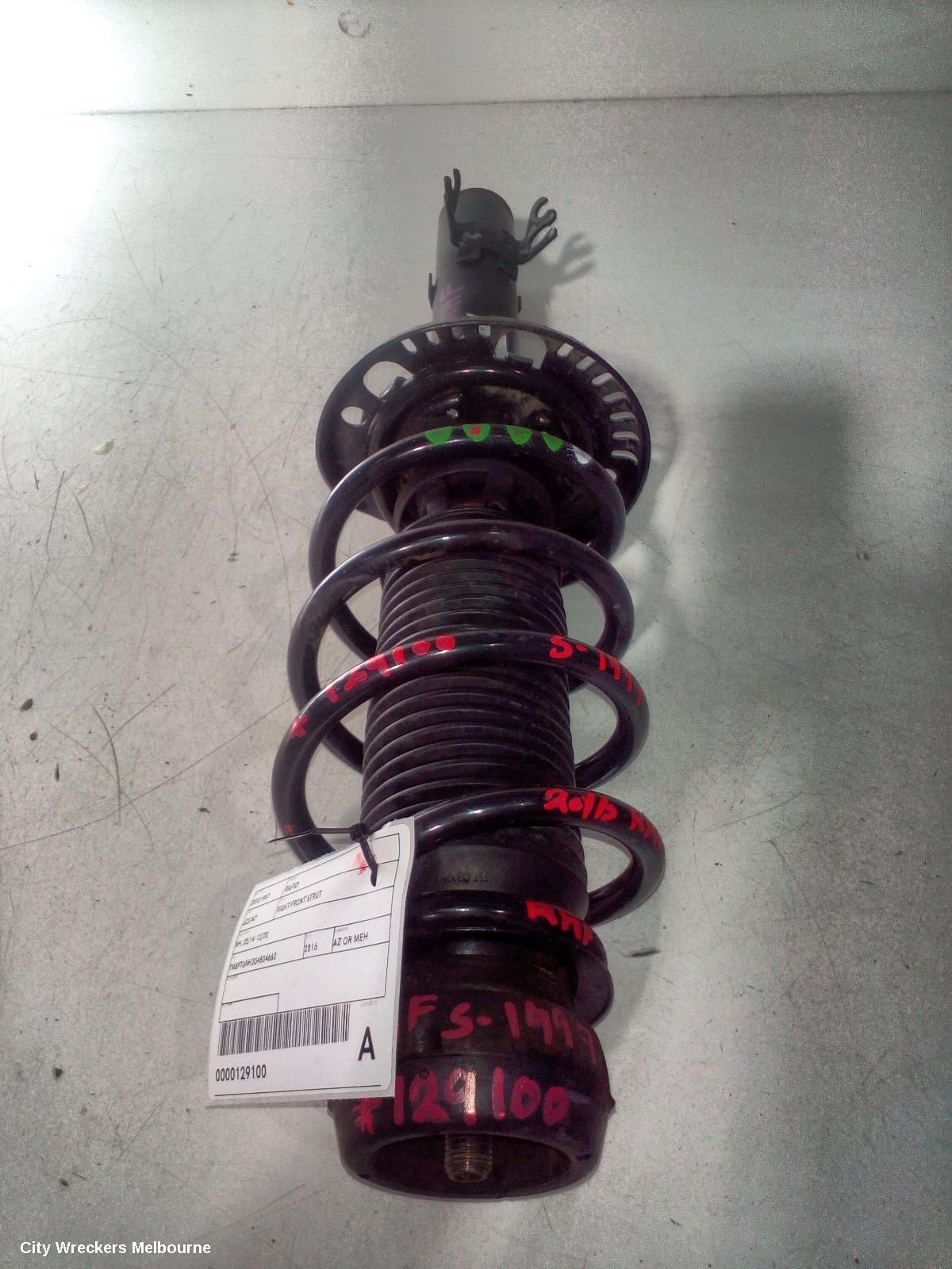 SKODA RAPID RIGHT FRONT STRUT, NH, 05/2014 - 12/2020