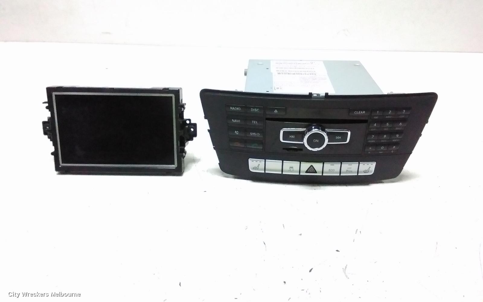MERCEDES M CLASS RADIO/CD/DVD/SAT/TV, HEAD UNIT, W/ SAT NAV & MULTIMEDIA CONTROLS, W166, 03/2012 - 01/2016