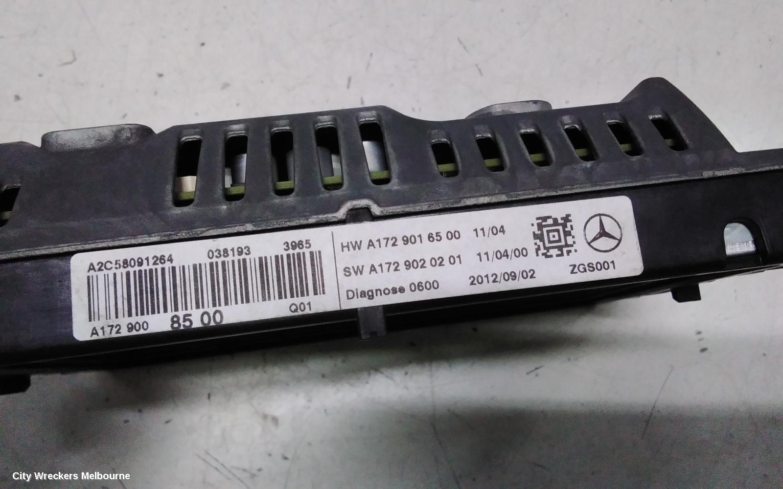 MERCEDES M CLASS RADIO/CD/DVD/SAT/TV, HEAD UNIT, W/ SAT NAV & MULTIMEDIA CONTROLS, W166, 03/2012 - 01/2016