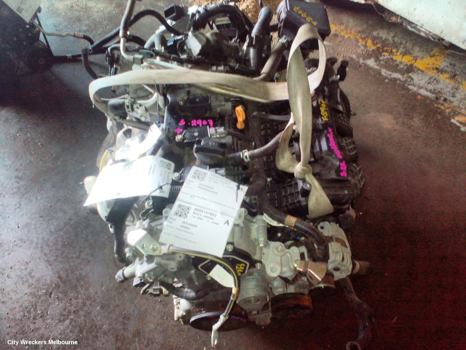 MITSUBISHI OUTLANDER ENGINE, PETROL, 2.5, PR25, ZM, 08/2021 ONWARDS