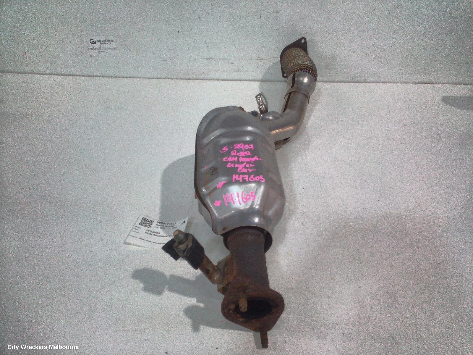 MITSUBISHI OUTLANDER CATALYTIC CONVERTER, UNDER CAR-CAT TYPE, 2.5, PETROL, PR25, ZM, 08/2021 ONWARDS