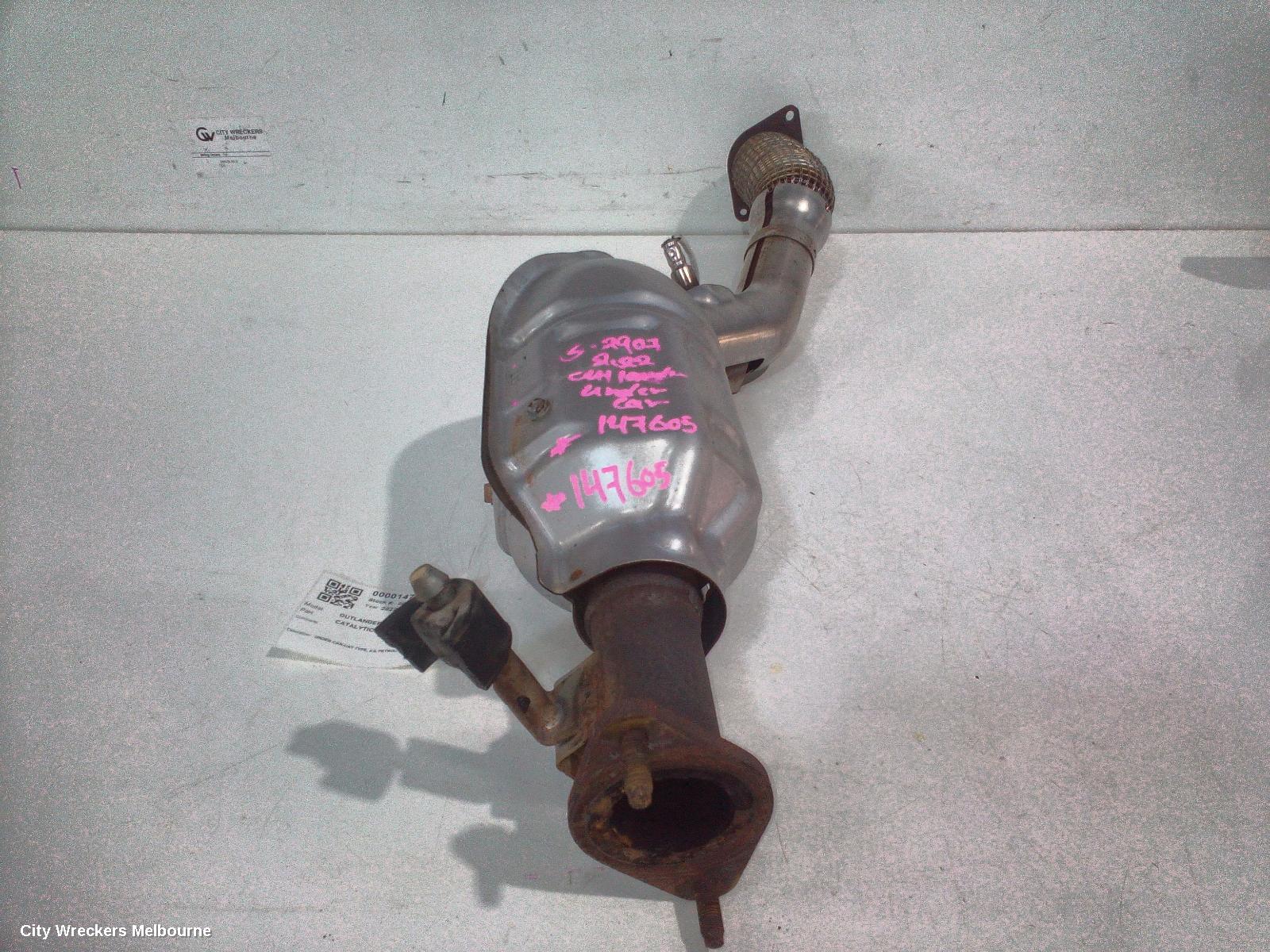 MITSUBISHI OUTLANDER CATALYTIC CONVERTER, UNDER CAR-CAT TYPE, 2.5, PETROL, PR25, ZM, 08/2021 ONWARDS