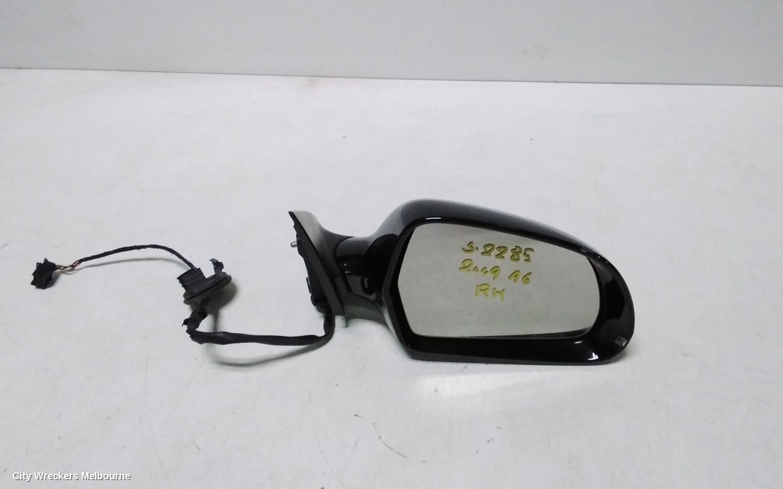 AUDI A6 RIGHT DOOR MIRROR, C6/4F, A6, STANDARD TYPE, 10/2008 - 06/2011