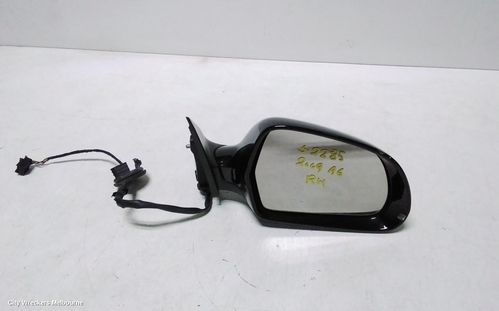 AUDI A6 RIGHT DOOR MIRROR, C6/4F, A6, STANDARD TYPE, 10/2008 - 06/2011