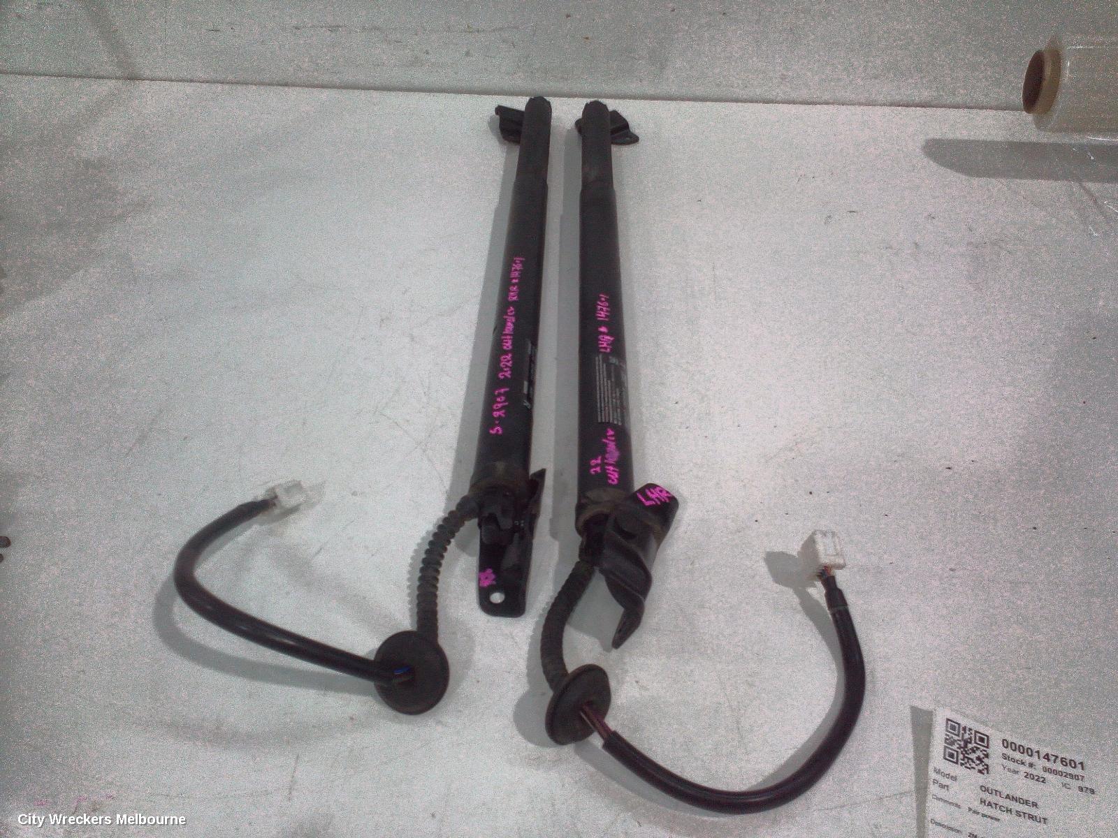MITSUBISHI OUTLANDER HATCH STRUT, ZM, 08/2021 ONWARDS