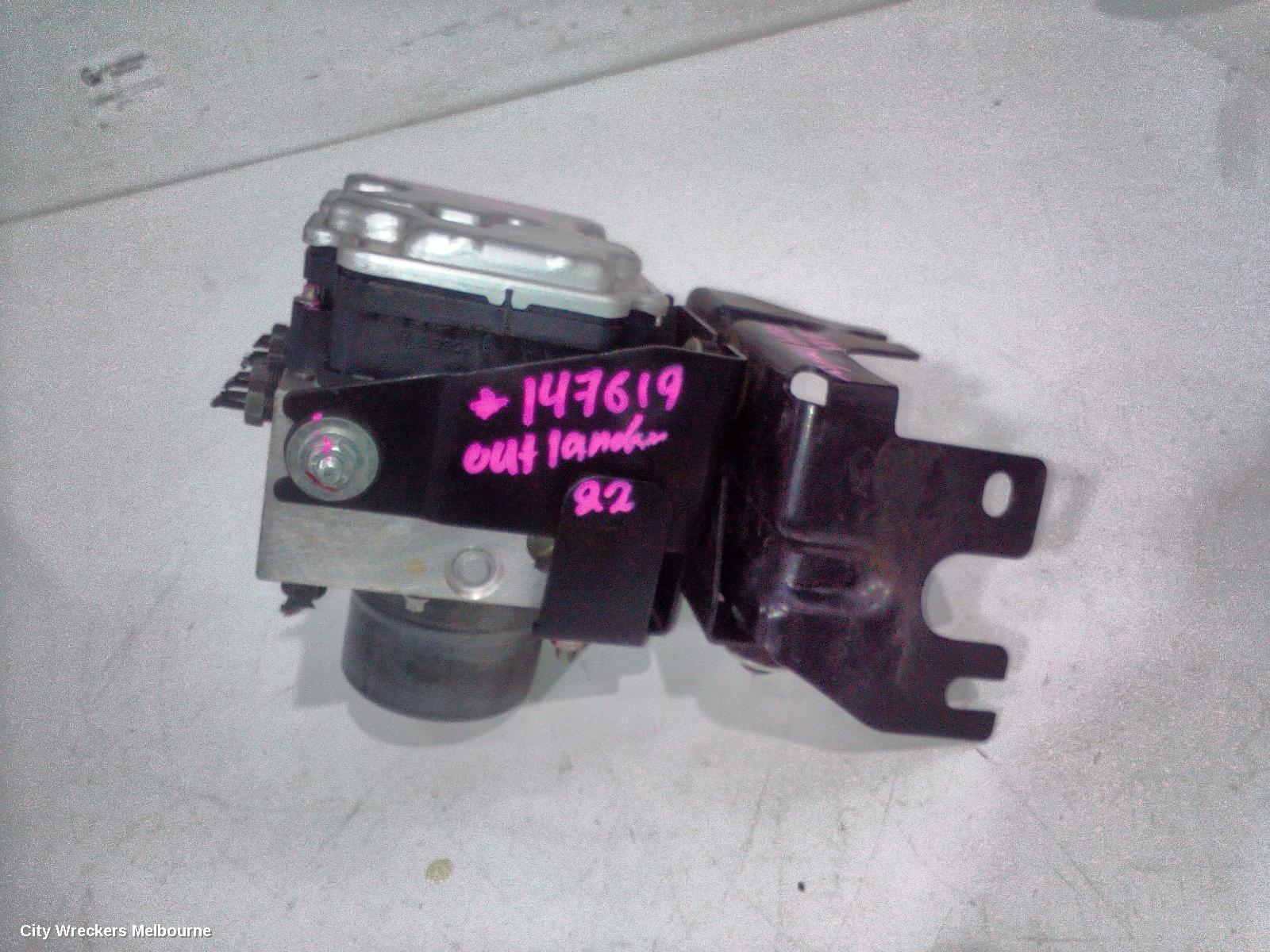 MITSUBISHI OUTLANDER ABS PUMP/MODULATOR, ZM, P/N 4670B661, 08/2021 ONWARDS
