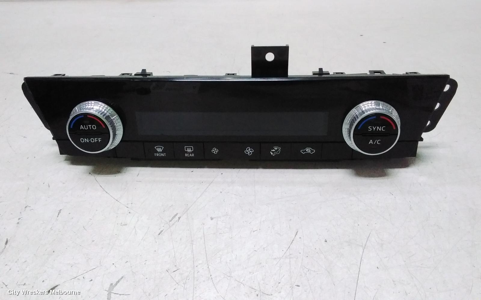 MITSUBISHI OUTLANDER HEATER/AC CONTROLS, DUAL ZONE CLIMATE CONTROL TYPE, ZM, 08/2021 ONWARDS