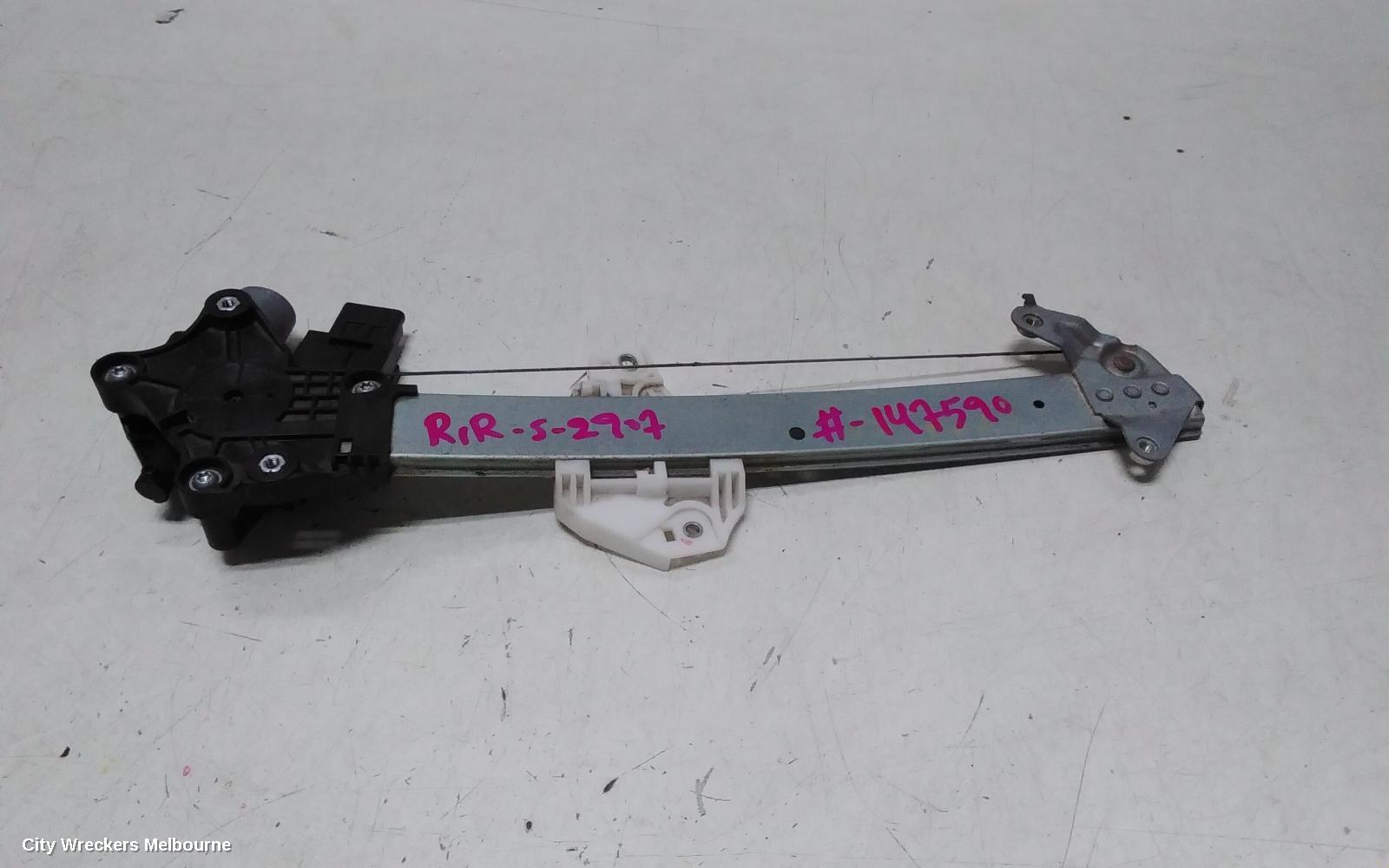 MITSUBISHI OUTLANDER RIGHT REAR WND REG/MOTOR, ZM, DOOR REG ASSY (REG AND MOTOR), 08/2021 ONWARDS