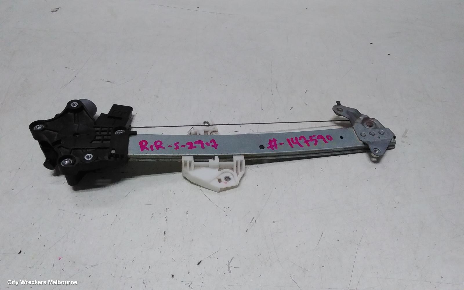 MITSUBISHI OUTLANDER RIGHT REAR WND REG/MOTOR, ZM, DOOR REG ASSY (REG AND MOTOR), 08/2021 ONWARDS