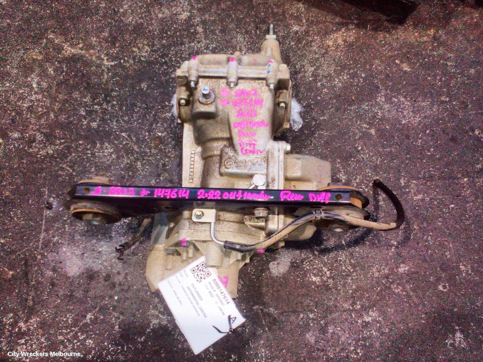 MITSUBISHI OUTLANDER DIFFERENTIAL CENTRE, REAR, ZM, 08/2021 ONWARDS