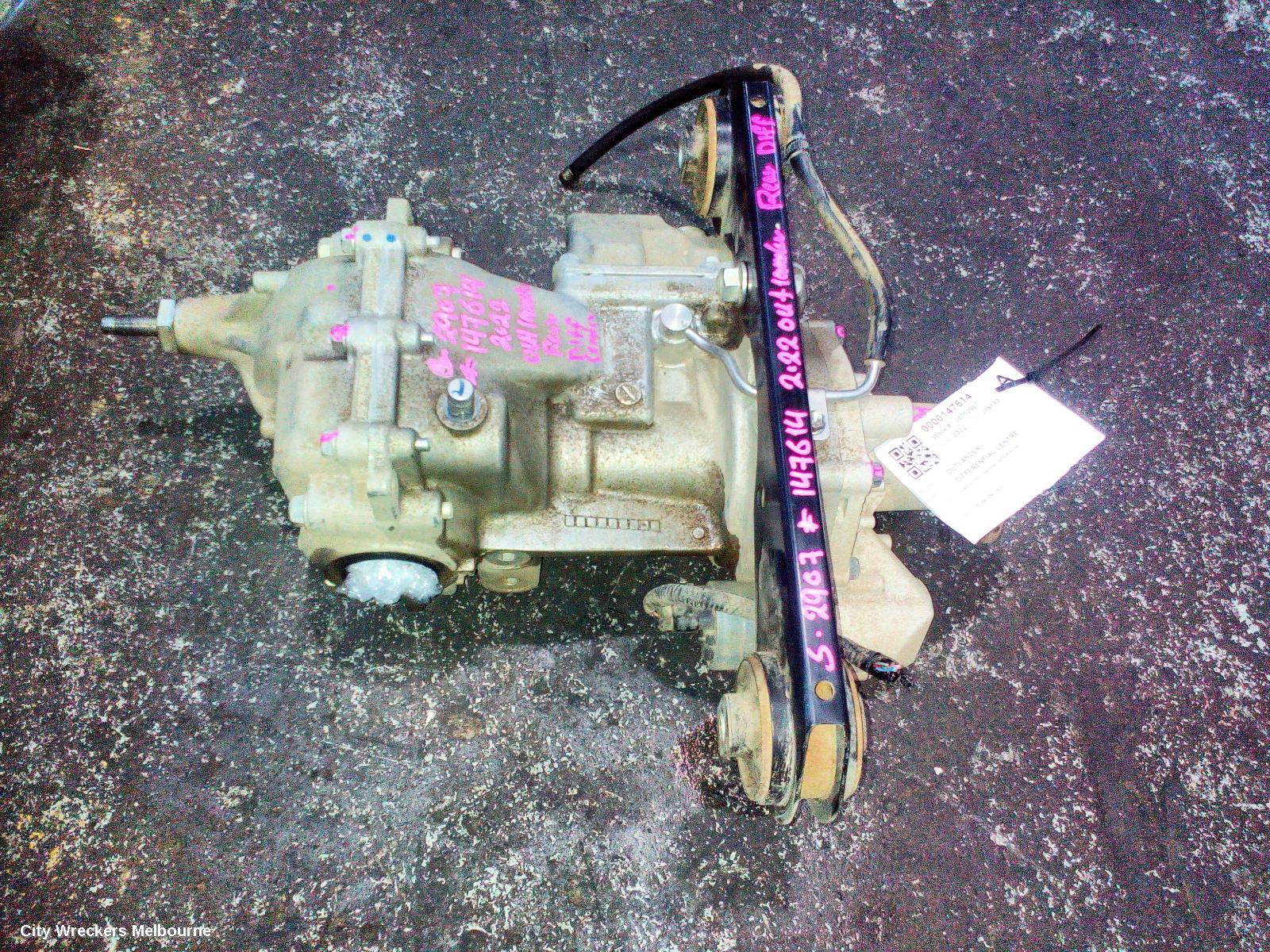 MITSUBISHI OUTLANDER DIFFERENTIAL CENTRE, REAR, ZM, 08/2021 ONWARDS