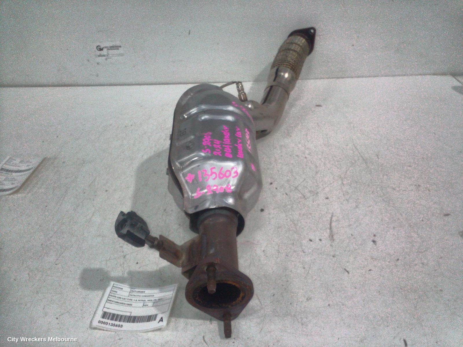 MITSUBISHI OUTLANDER CATALYTIC CONVERTER, UNDER CAR-CAT TYPE, 2.5, PETROL, PR25, ZM, 08/2021 ONWARDS