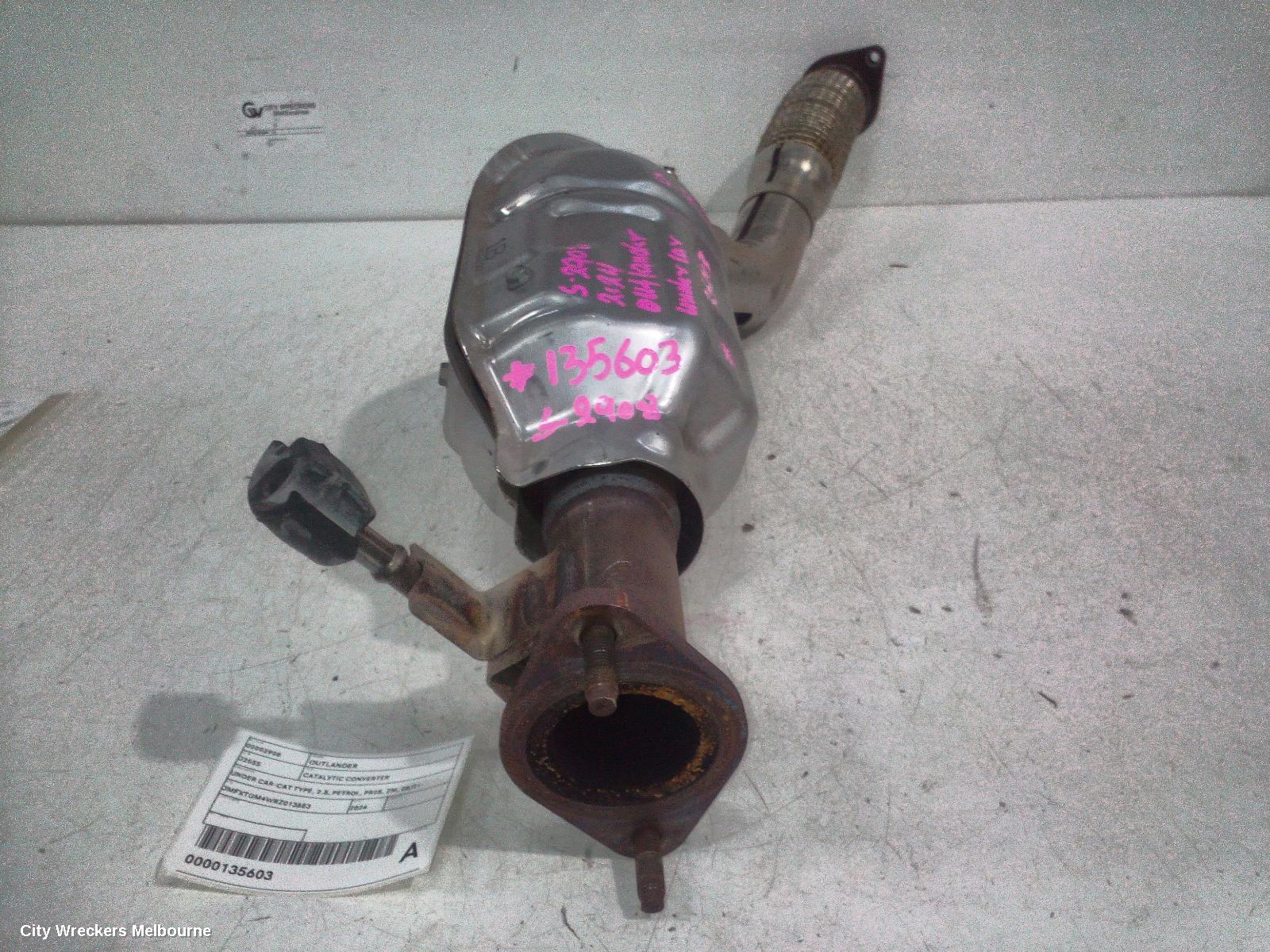 MITSUBISHI OUTLANDER CATALYTIC CONVERTER, UNDER CAR-CAT TYPE, 2.5, PETROL, PR25, ZM, 08/2021 ONWARDS
