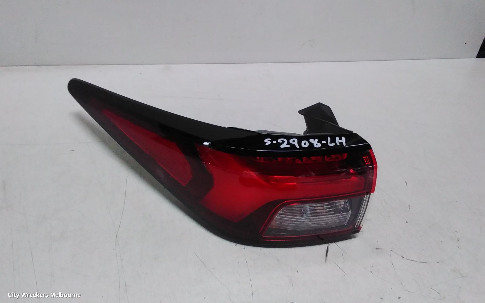 MITSUBISHI OUTLANDER LEFT TAILLIGHT, ZM, IN BODY, W/ LED TYPE, 08/2021 - 04/2025