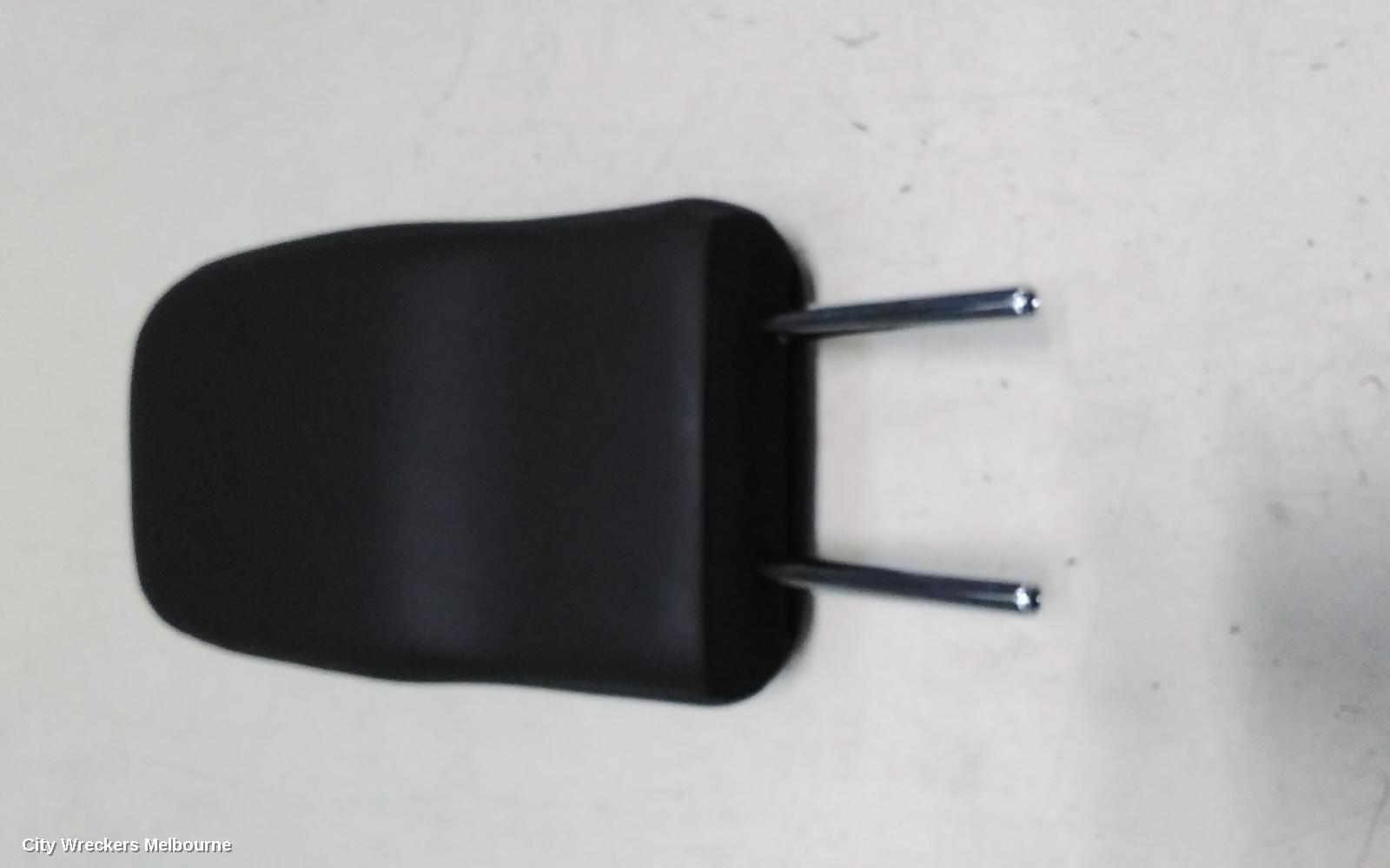 MITSUBISHI OUTLANDER HEADREST, RH REAR 3RD ROW, LEATHERETTE, BLACK, ZM, 08/2021 ONWARDS