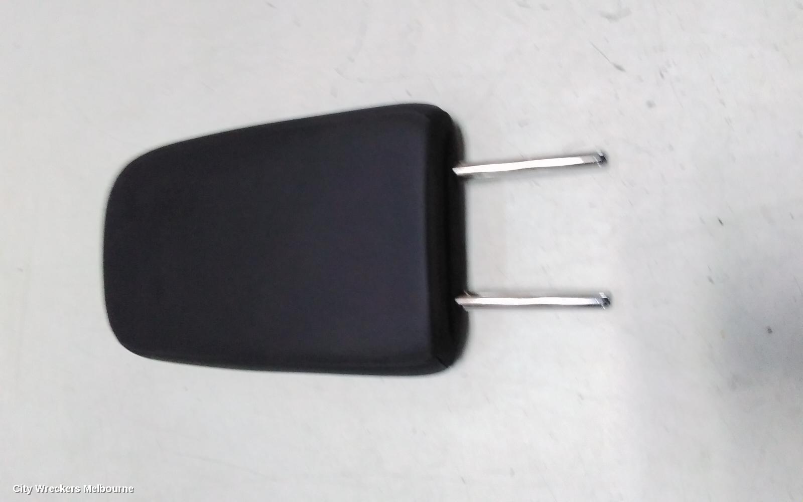 MITSUBISHI OUTLANDER HEADREST, LH REAR 3RD ROW, LEATHERETTE, BLACK, ZM, 08/2021 ONWARDS