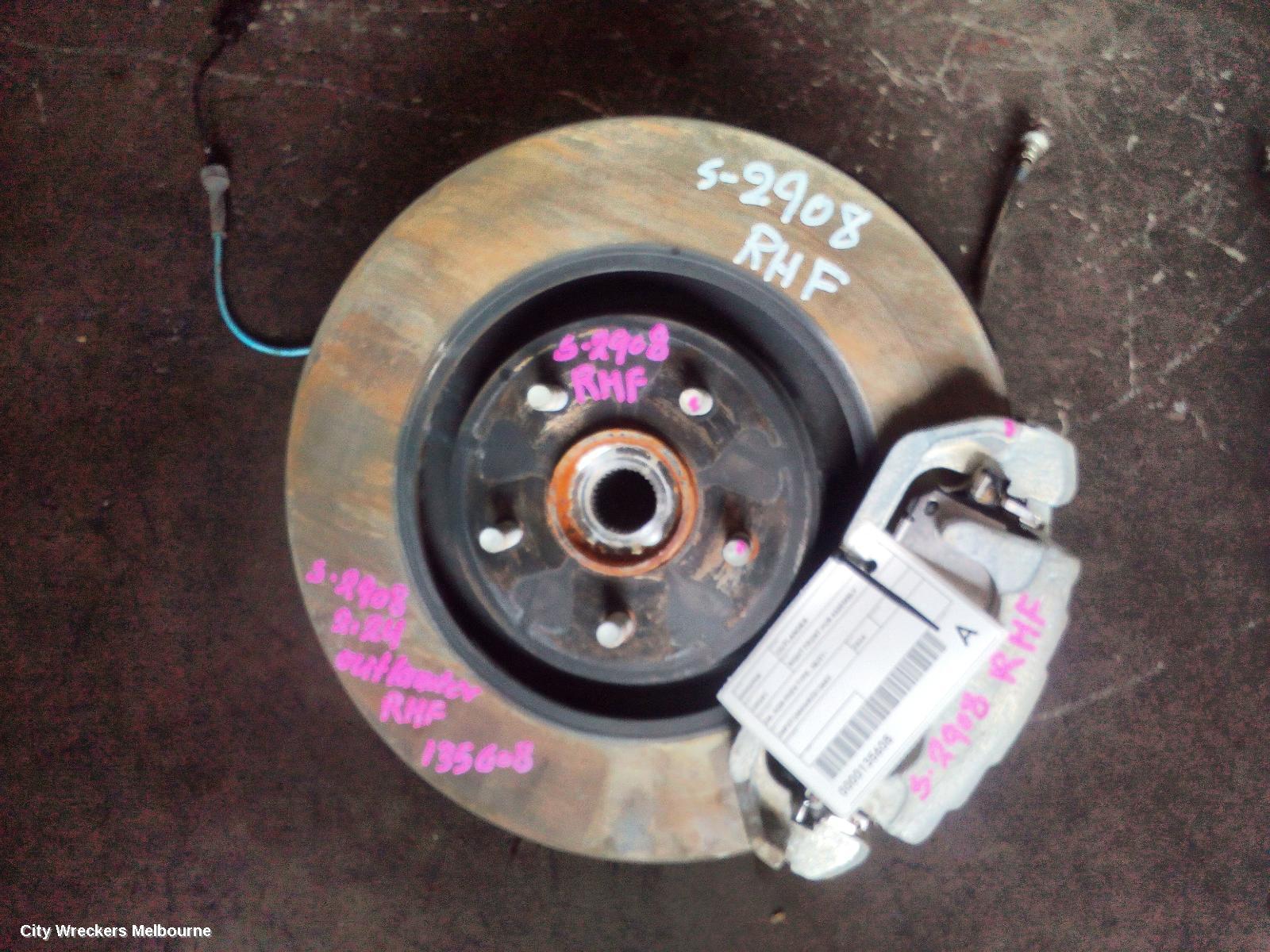 MITSUBISHI OUTLANDER RIGHT FRONT HUB ASSEMBLY, ZM, NON PHEV TYPE, 08/2021 ONWARDS