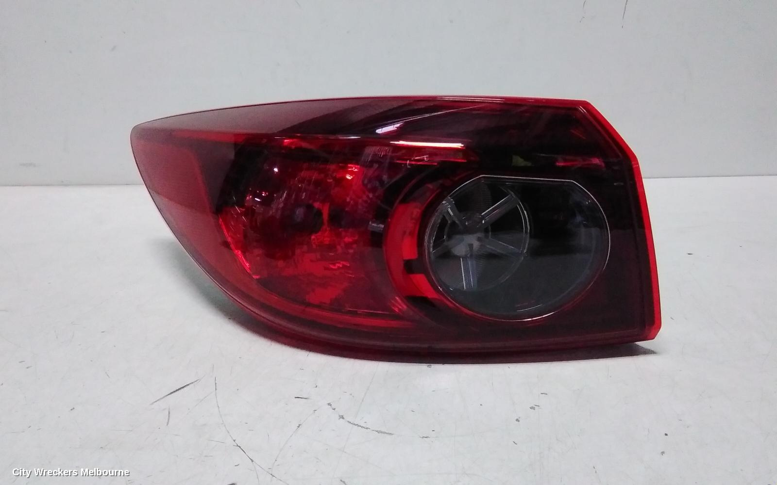 MAZDA 3 LEFT TAILLIGHT, BM-BN, SEDAN, NON LED TYPE, 11/2013 - 02/2019