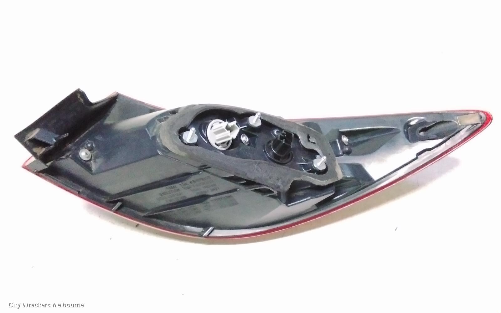 MAZDA 3 LEFT TAILLIGHT, BM-BN, SEDAN, NON LED TYPE, 11/2013 - 02/2019