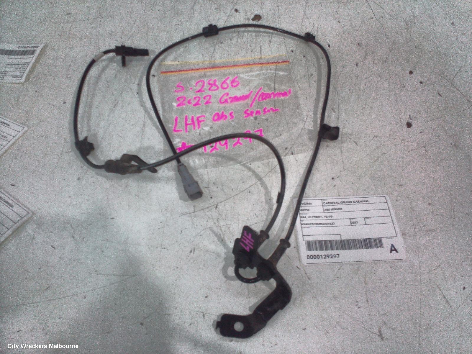 KIA CARNIVAL/GRAND CARNIVAL ABS SENSOR, KA4, LH FRONT, 10/2020 ONWARDS