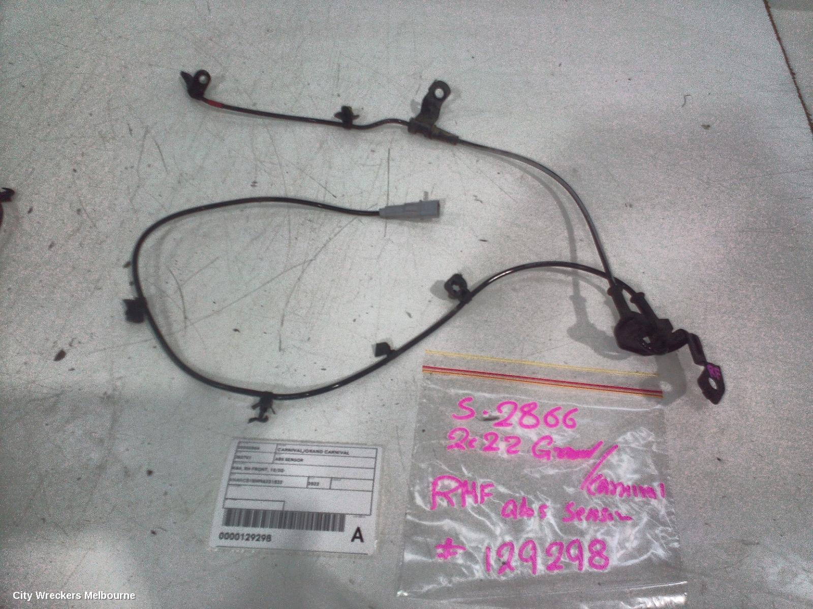 KIA CARNIVAL/GRAND CARNIVAL ABS SENSOR, KA4, RH FRONT, 10/2020 ONWARDS