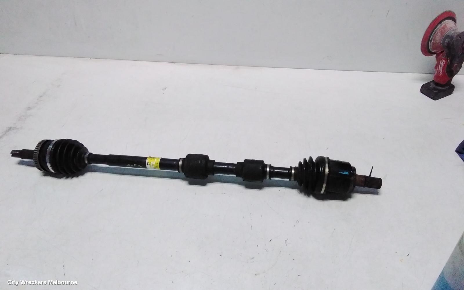 HYUNDAI I45 RIGHT DRIVESHAFT, AUTO, 2.0, G4KD, ABS TYPE, YF, 02/2010 - 04/2014