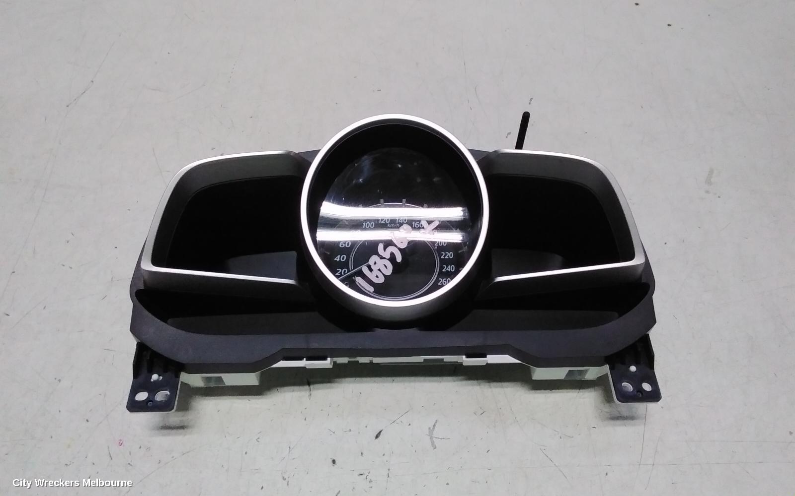 MAZDA 3 INSTRUMENT CLUSTER, PETROL, AUTO T/M, NEO/MAXX/TOURING/SP25, BN, 05/2016 - 02/2019