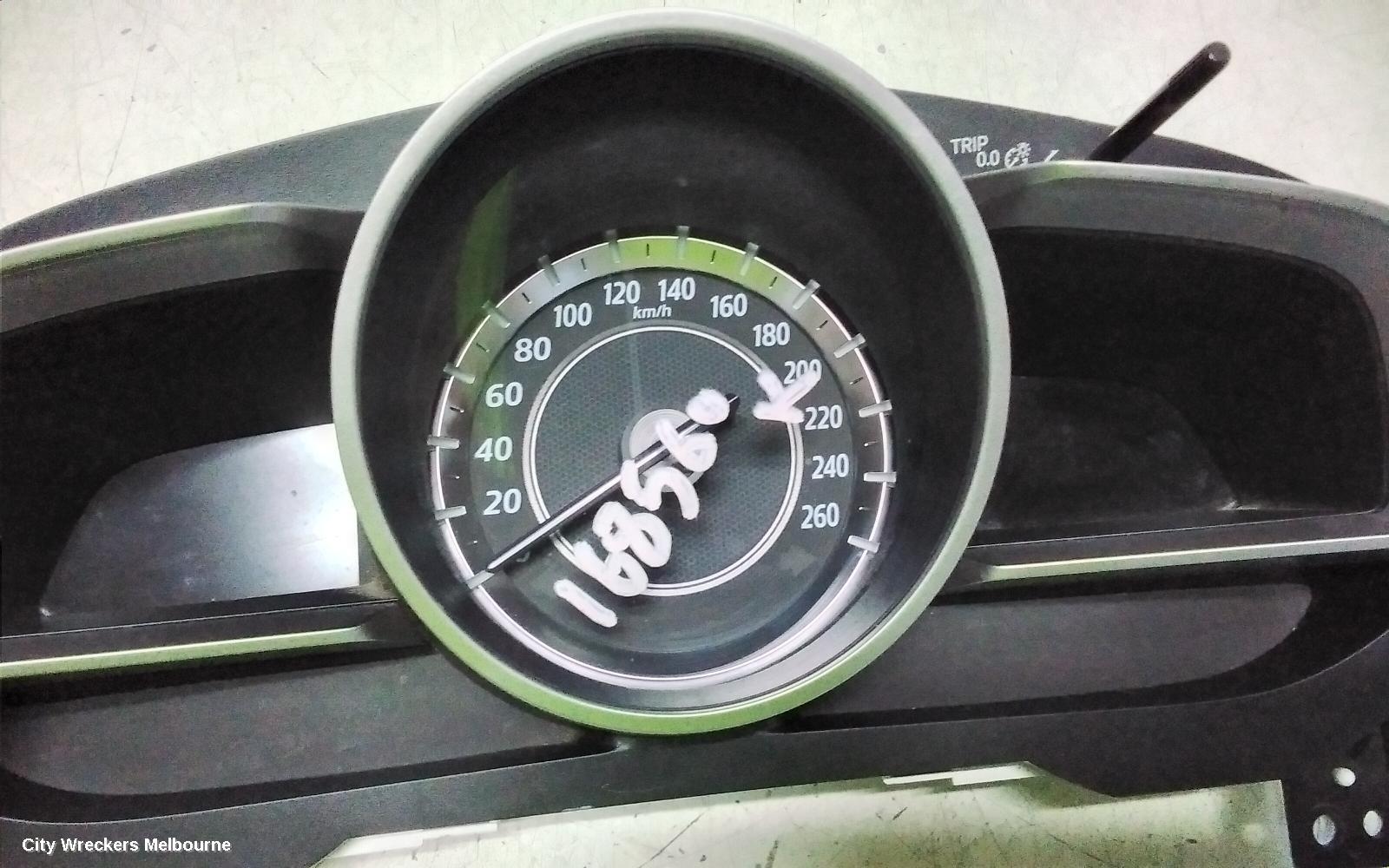 MAZDA 3 INSTRUMENT CLUSTER, PETROL, AUTO T/M, NEO/MAXX/TOURING/SP25, BN, 05/2016 - 02/2019