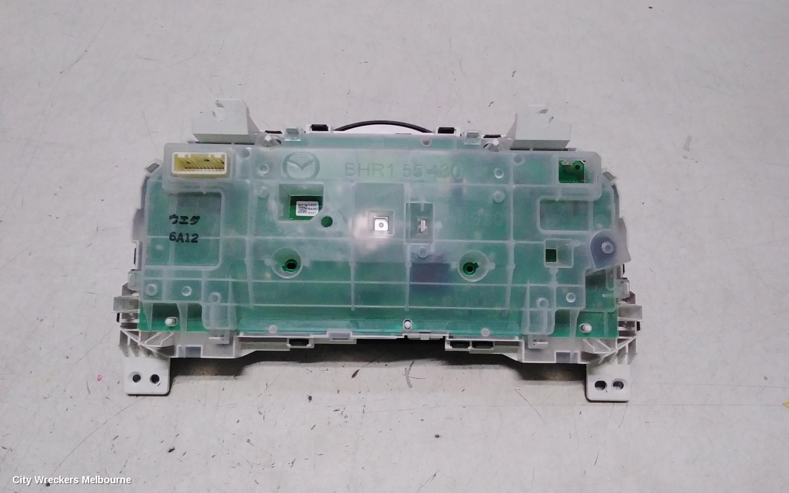 MAZDA 3 INSTRUMENT CLUSTER, PETROL, AUTO T/M, NEO/MAXX/TOURING/SP25, BN, 05/2016 - 02/2019