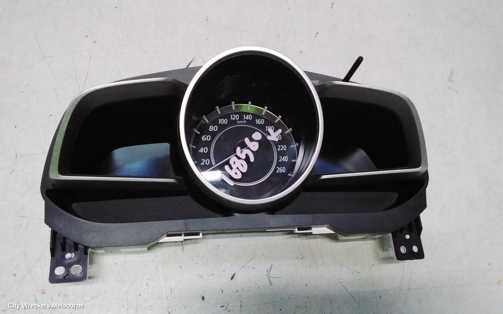 MAZDA 3 INSTRUMENT CLUSTER, PETROL, AUTO T/M, NEO/MAXX/TOURING/SP25, BN, 05/2016 - 02/2019