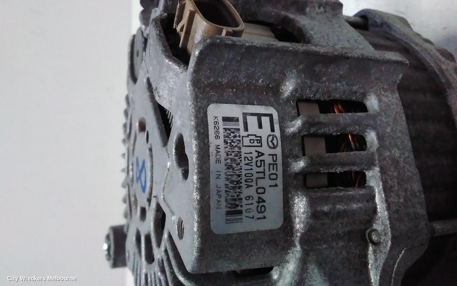 MAZDA 3 ALTERNATOR, PETROL, 2.0/2.5, BM-BN, 11/2013 - 02/2019
