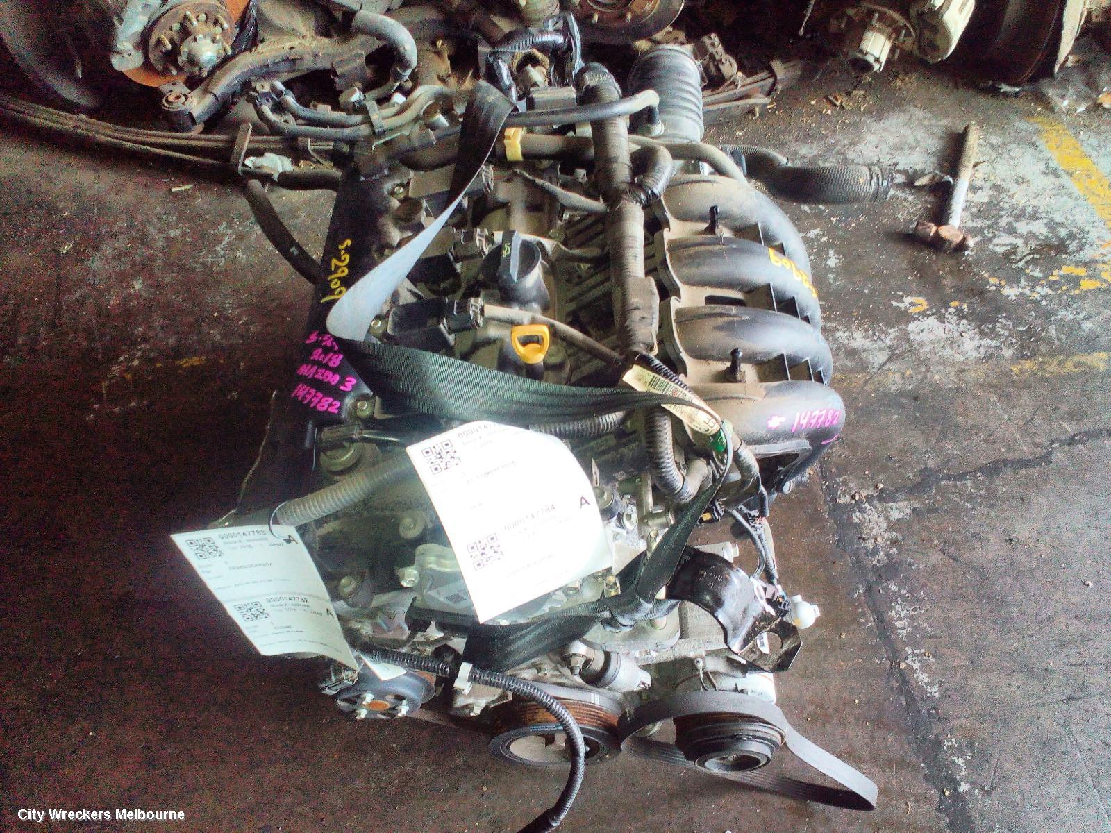 MAZDA 3 ENGINE, PETROL, 2.0, PE, SKYACTIV-G, BM-BN, 11/2013 - 02/2019