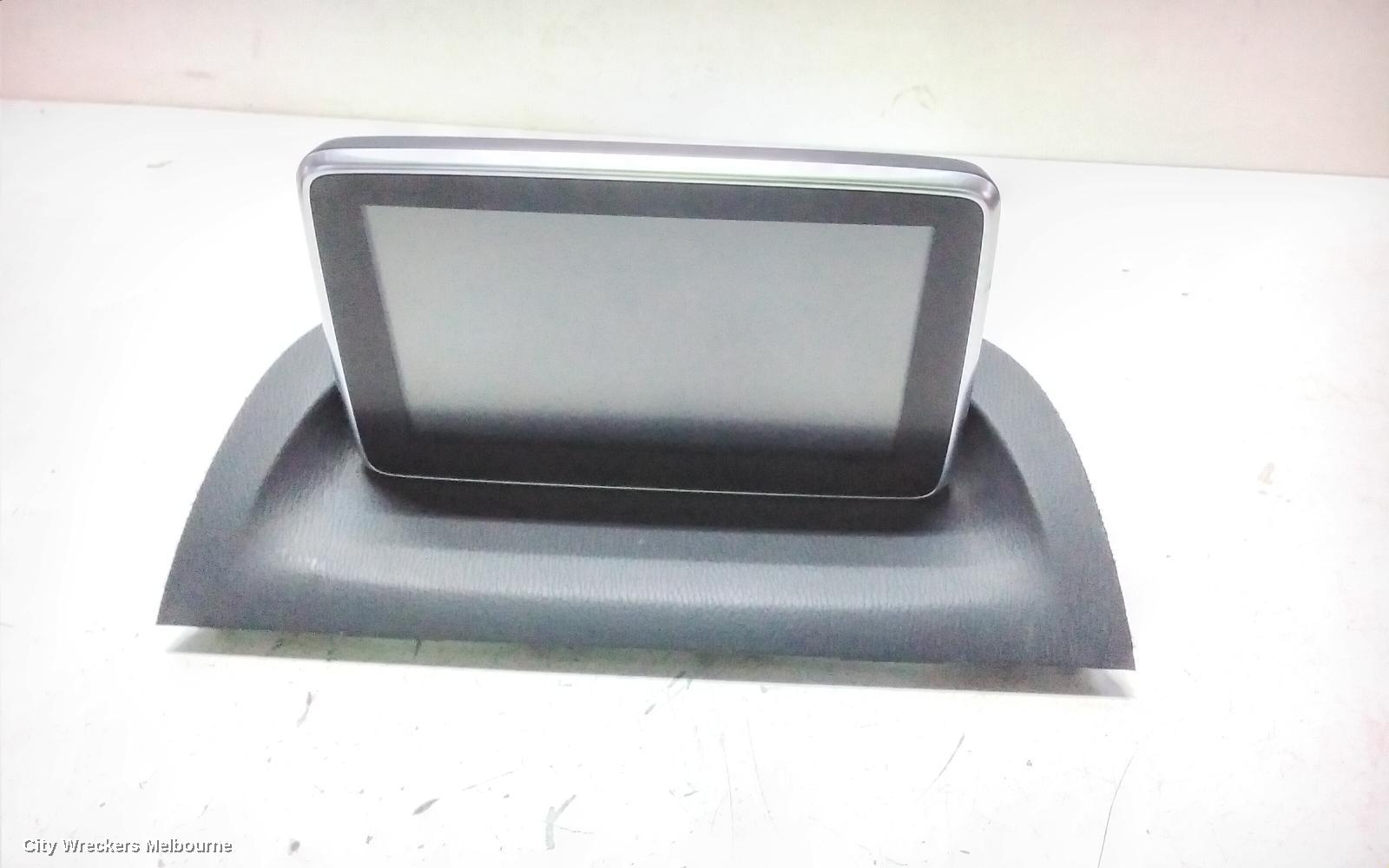 MAZDA 3 RADIO/CD/DVD/SAT/TV, HEAD UNIT, SD CARD, SAT NAV TYPE, BN, 05/2016 - 02/2019