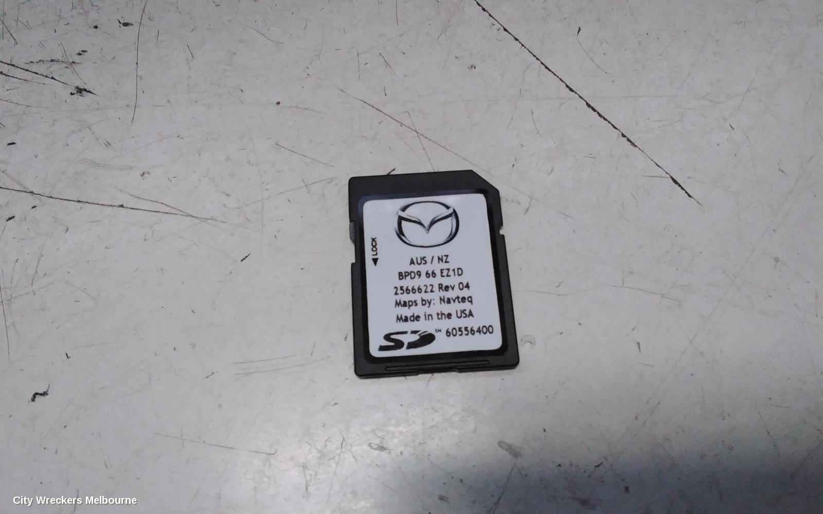 MAZDA 3 RADIO/CD/DVD/SAT/TV, HEAD UNIT, SD CARD, SAT NAV TYPE, BN, 05/2016 - 02/2019
