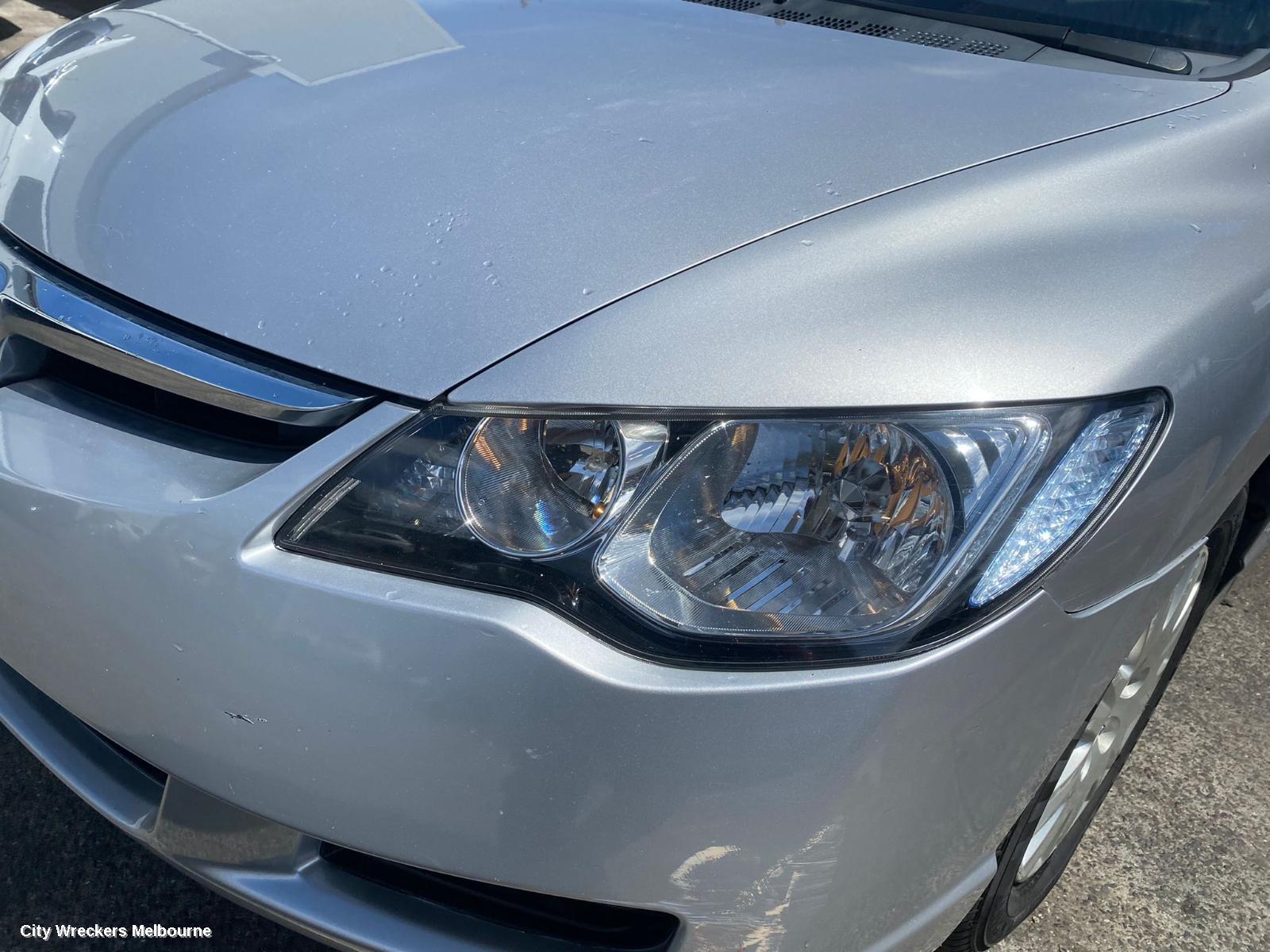 HONDA CIVIC RIGHT HEADLAMP, 8TH GEN, SEDAN, 02/2006 - 12/2008