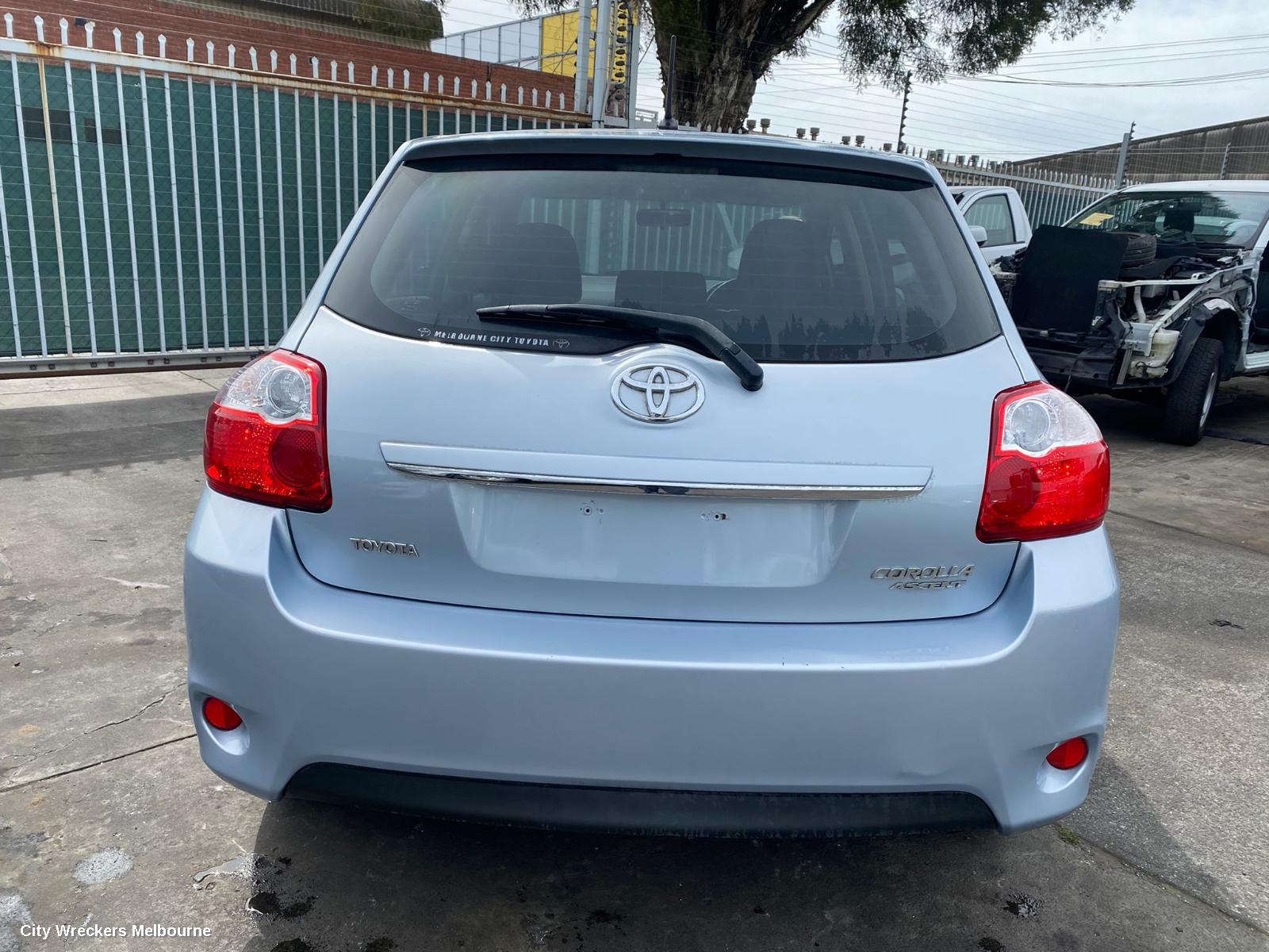 TOYOTA COROLLA RADIO/CD/DVD/SAT/TV, RADIO/CD PLAYER, ZRE152/20153R, CHROME BUTTON, 03/2007 - 10/2013