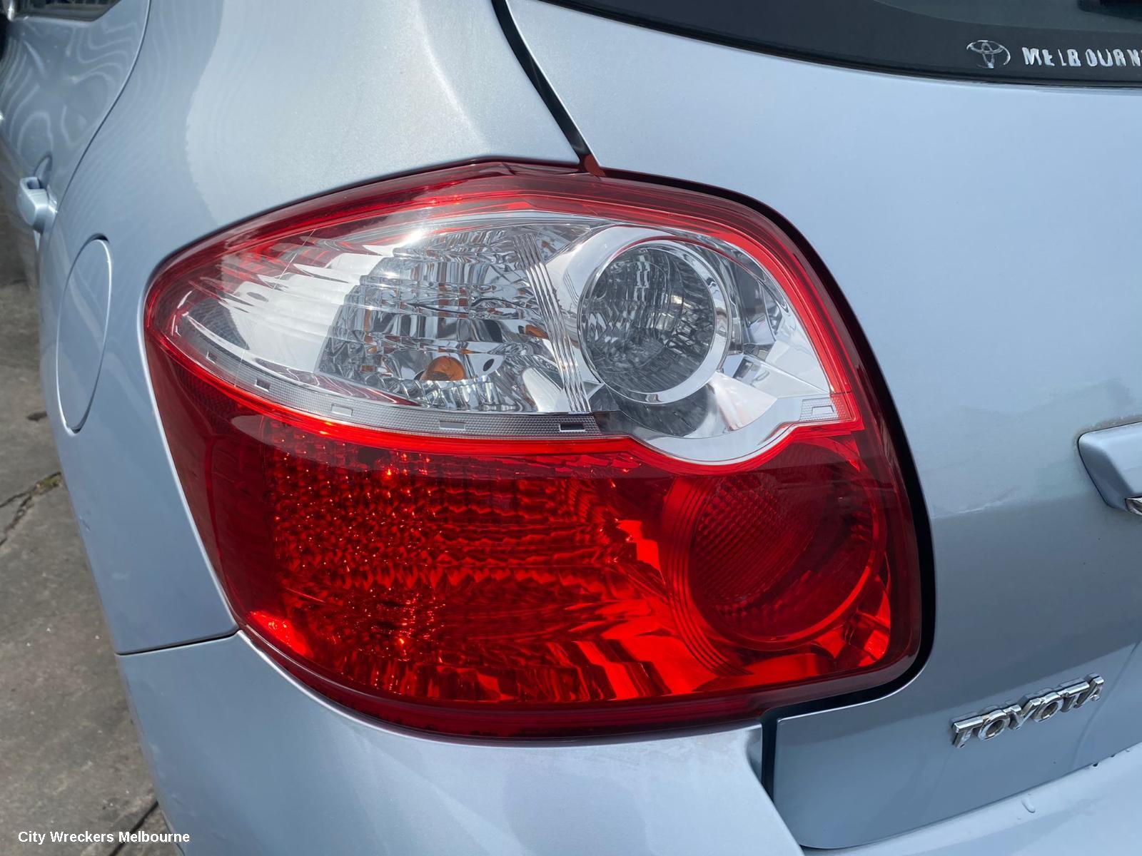 TOYOTA COROLLA RADIO/CD/DVD/SAT/TV, RADIO/CD PLAYER, ZRE152/20153R, CHROME BUTTON, 03/2007 - 10/2013