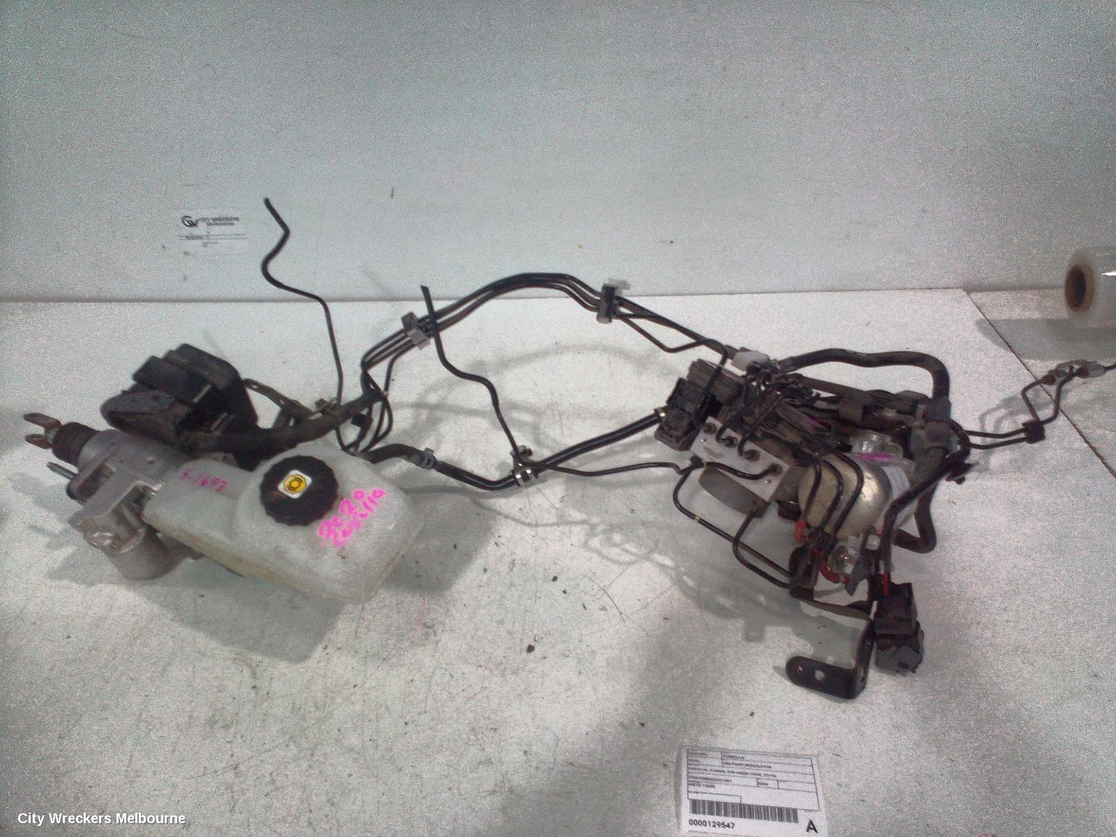 TOYOTA COROLLA ABS PUMP/MODULATOR, ZWE211R, HYBRID, P/N 4405012D90, 07/2018 ONWARDS
