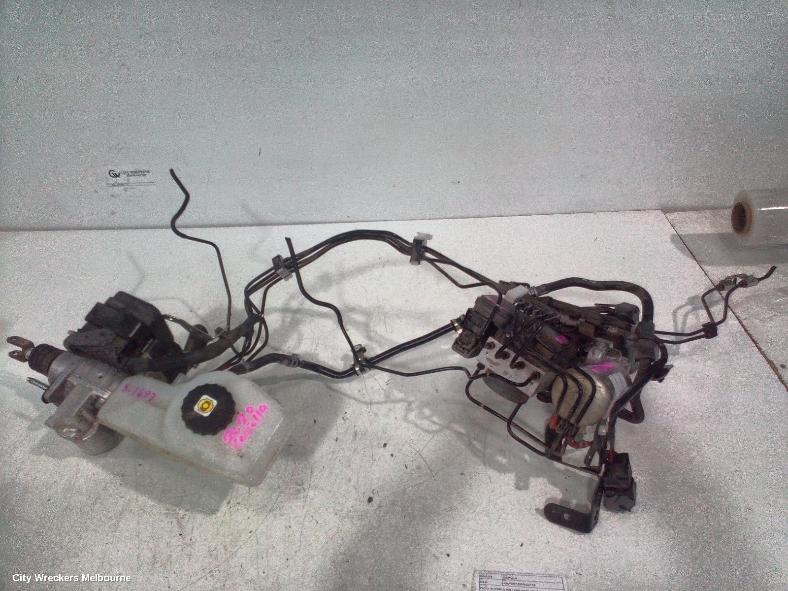 TOYOTA COROLLA ABS PUMP/MODULATOR, ZWE211R, HYBRID, P/N 4405012D90, 07/2018 ONWARDS