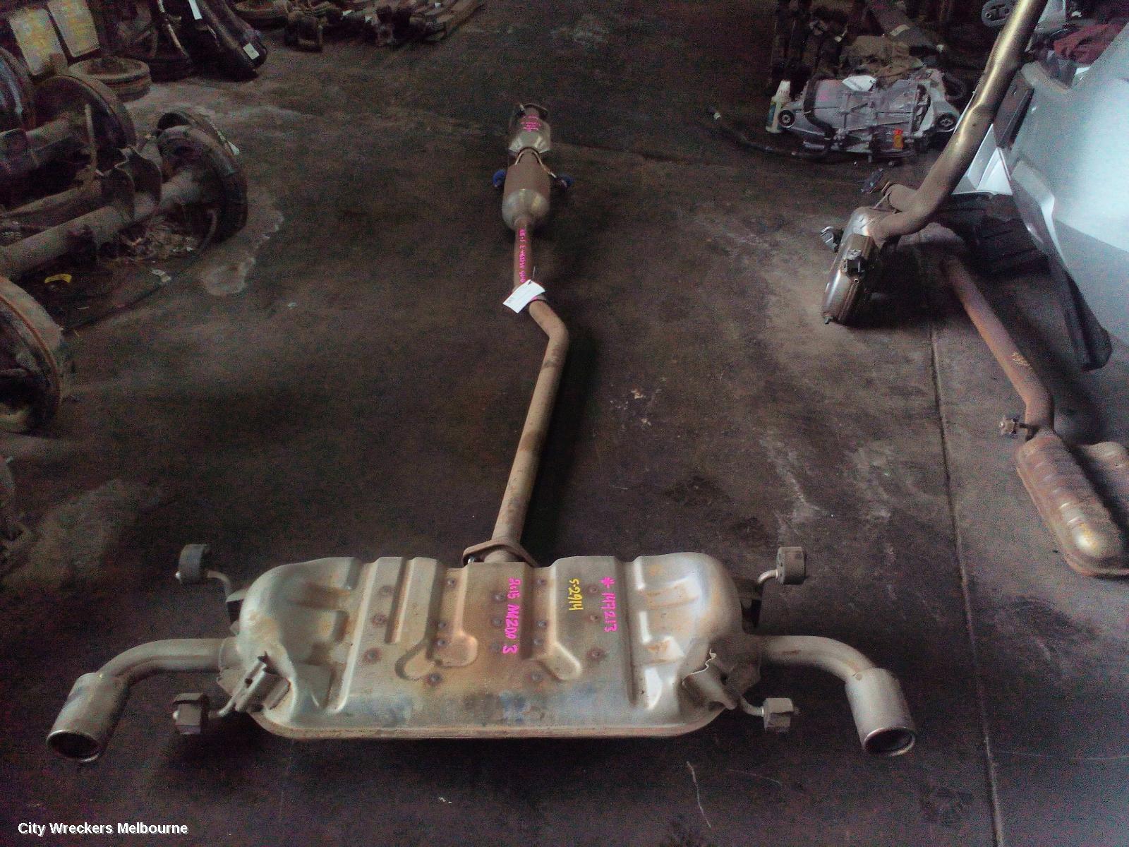 MAZDA 3 CATALYTIC CONVERTER, UNDER CAR-CAT TYPE, 2.0, PETROL, BM-BN, 11/2013 - 02/2019