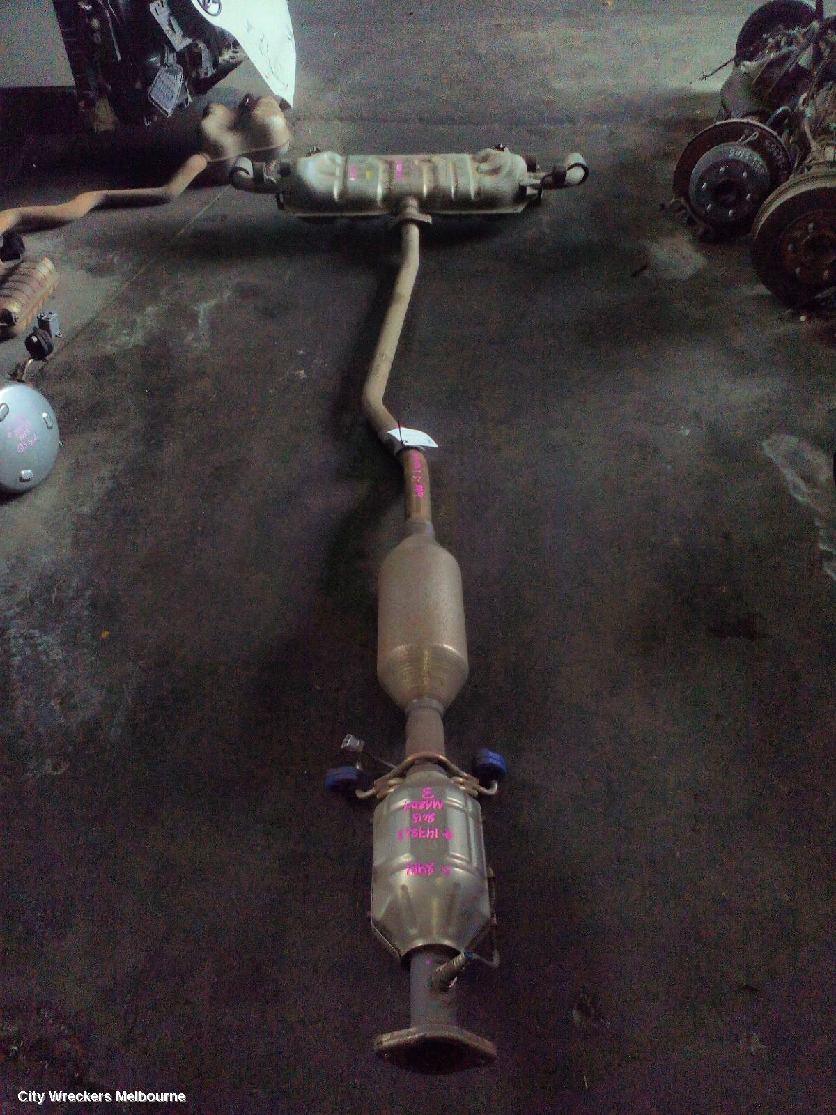MAZDA 3 CATALYTIC CONVERTER, UNDER CAR-CAT TYPE, 2.0, PETROL, BM-BN, 11/2013 - 02/2019