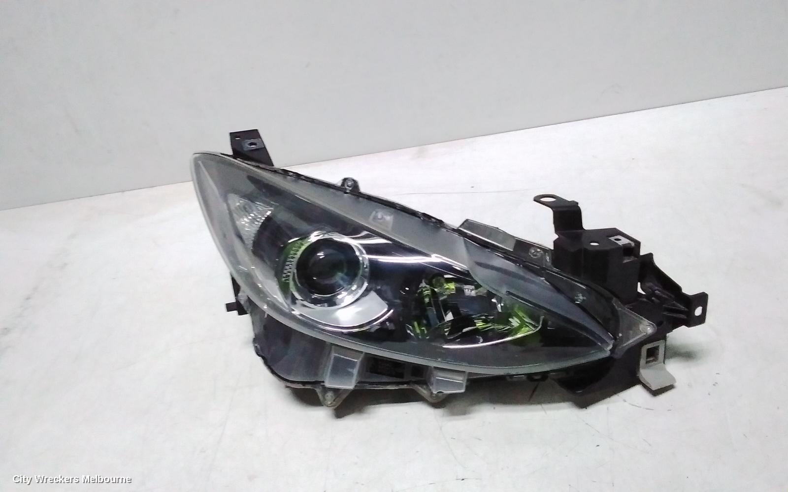 MAZDA 3 RIGHT HEADLAMP, BM, NEO/MAXX/TOURING/SP25, HALOGEN TYPE, 11/2013 - 05/2016
