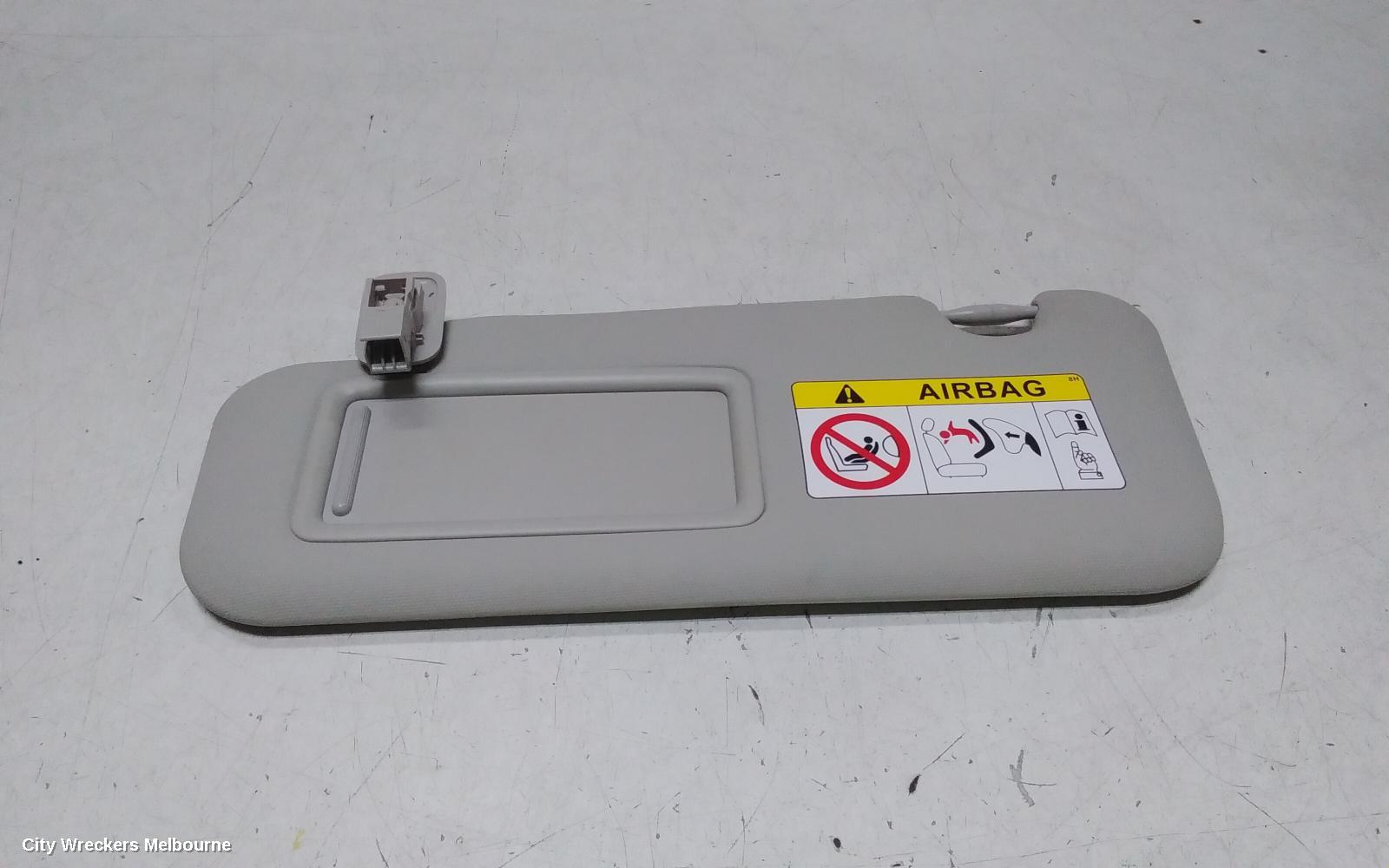 MAZDA 3 SUNVISOR, BM, LH SIDE, 06/2013 - 05/2016