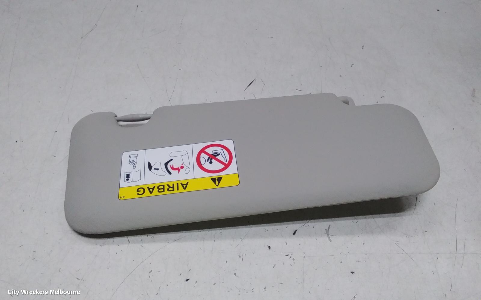 MAZDA 3 SUNVISOR, BM, LH SIDE, 06/2013 - 05/2016