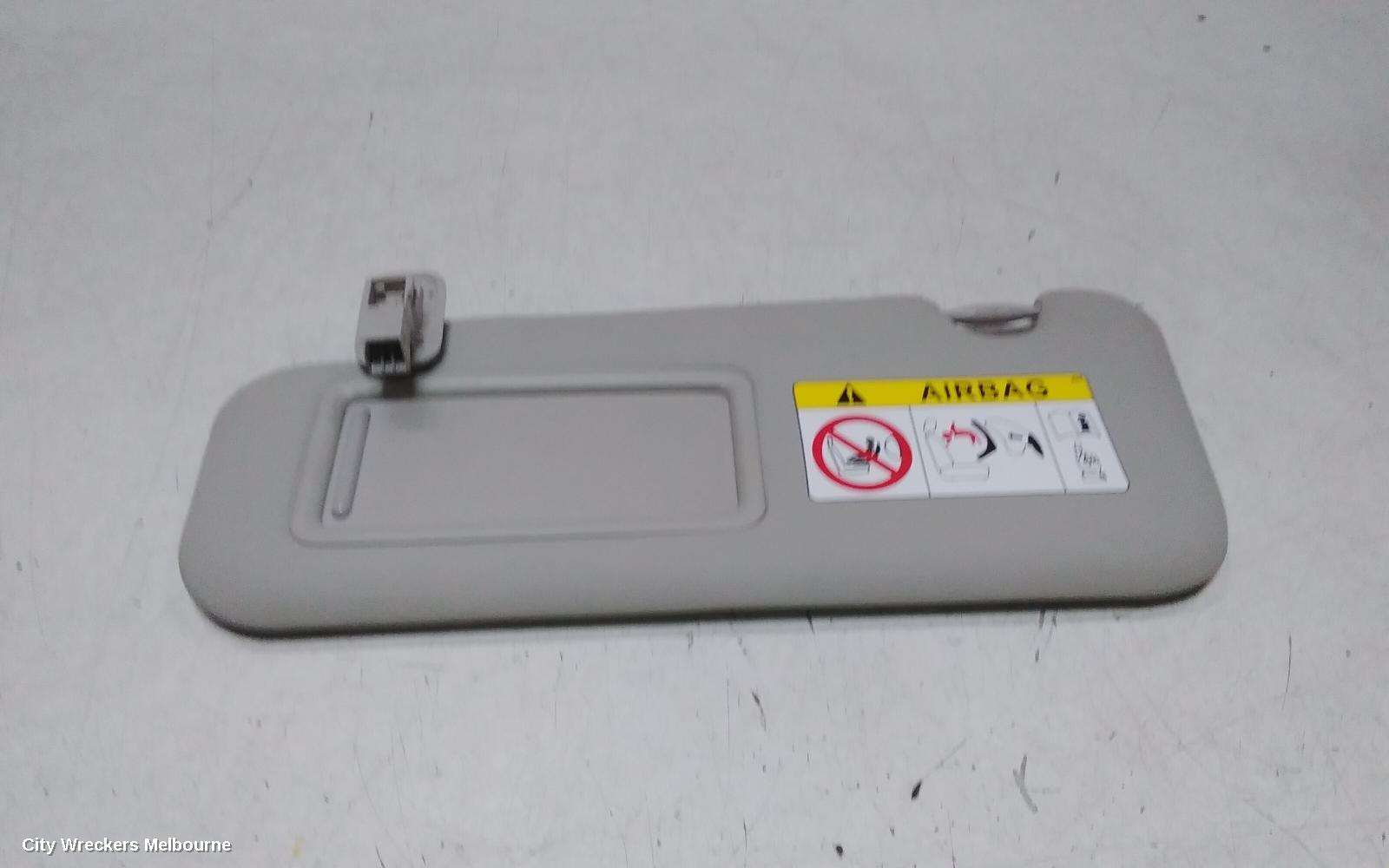 MAZDA 3 SUNVISOR, BM, LH SIDE, 06/2013 - 05/2016