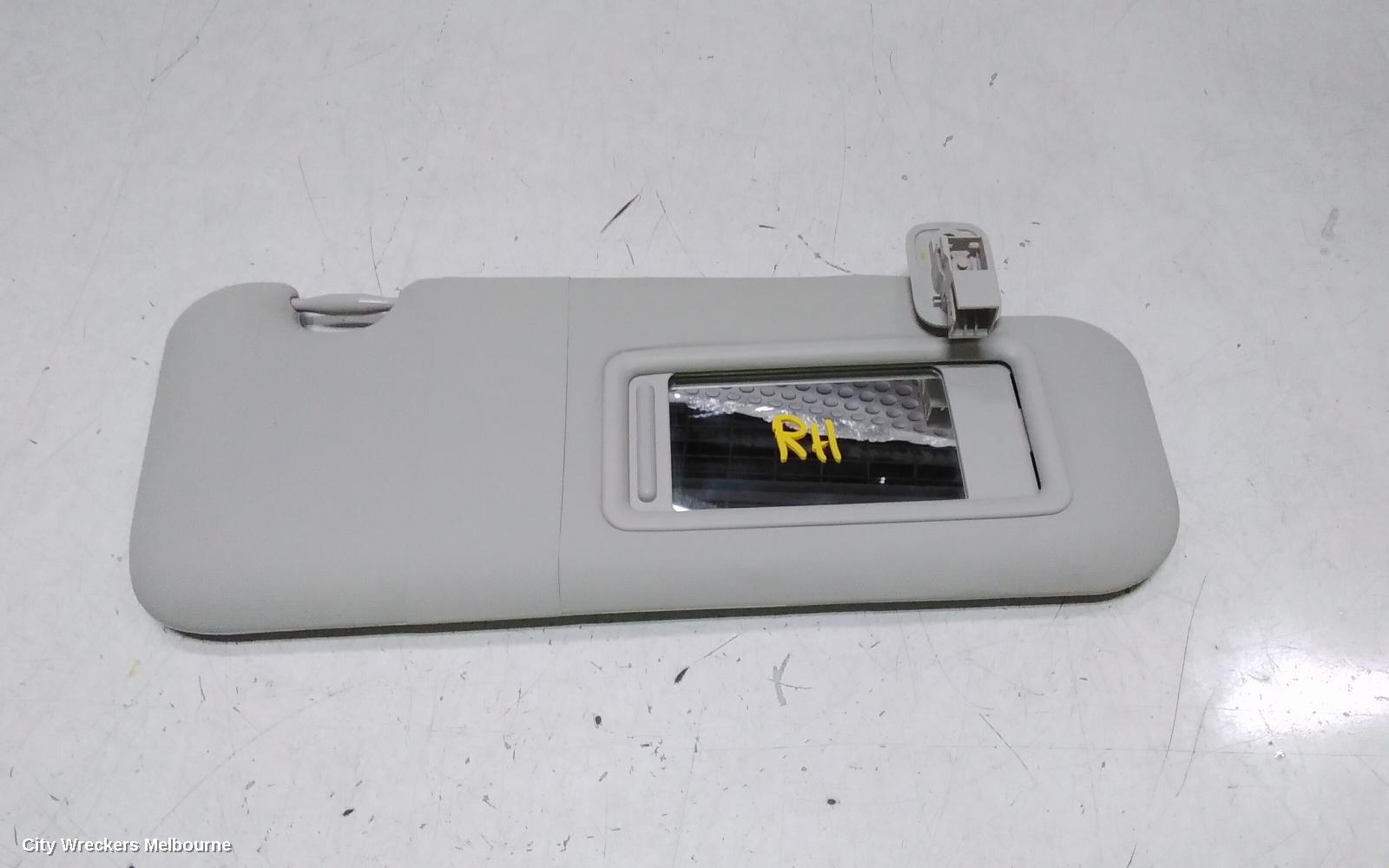 MAZDA 3 SUNVISOR, BM, RH SIDE, 06/2013 - 05/2016