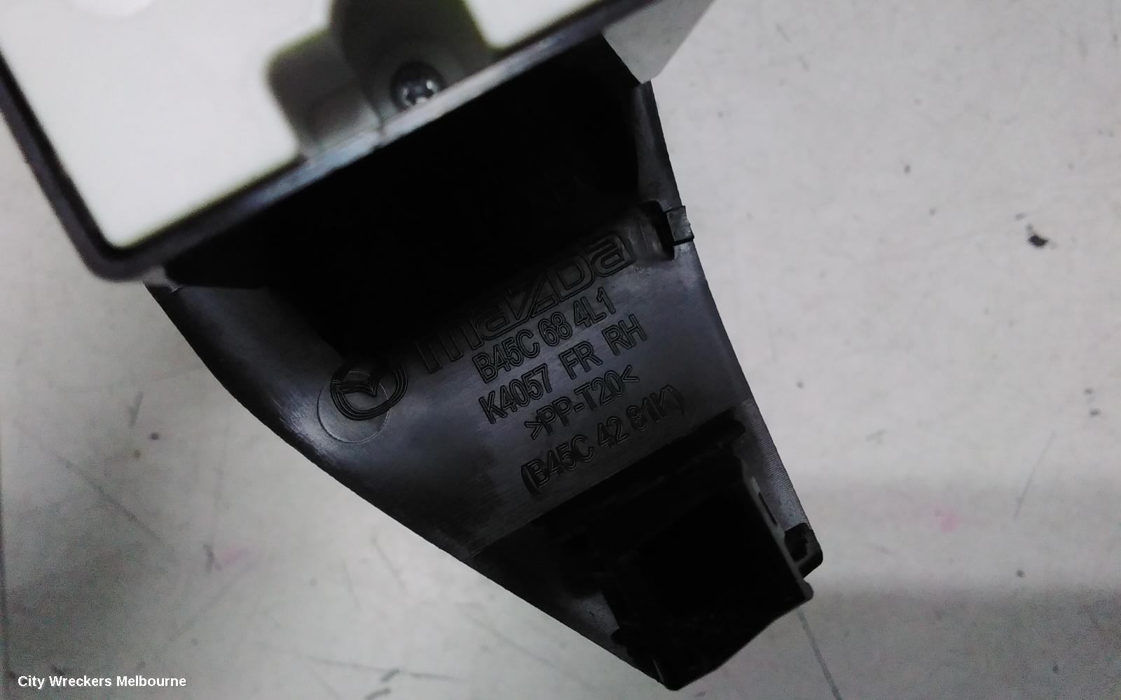 MAZDA 3 PWR DR WIND SWITCH, LH FRONT/LH REAR/RH REAR, BM-BN, 06/2013 - 02/2019